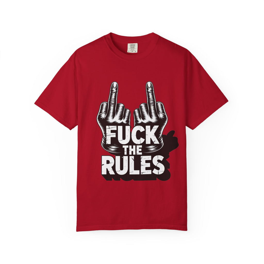 Trust Nothing Unisex T-shirt - Skip The Rules Typography Tee