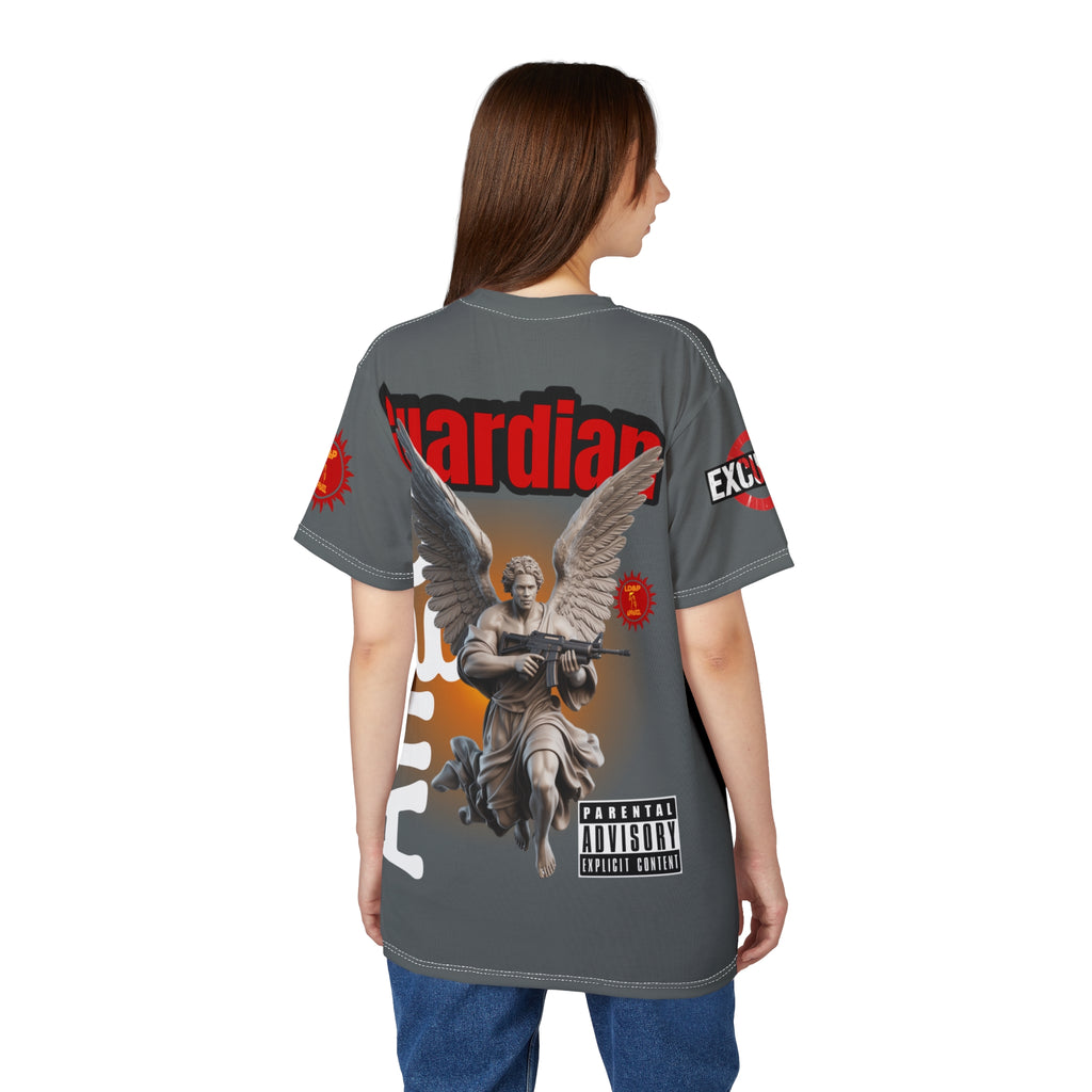 Guardian Angel Graphic Tee LD&P APPAREL Grey