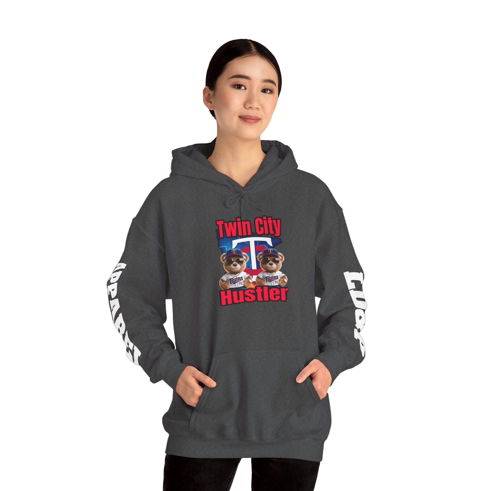 Hooded Sweatshirt - Twin City HUSTLER