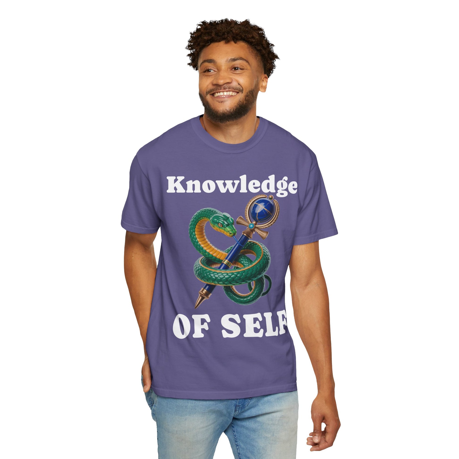 Kundalini Unisex T-shirt with Self Knowledge Design
