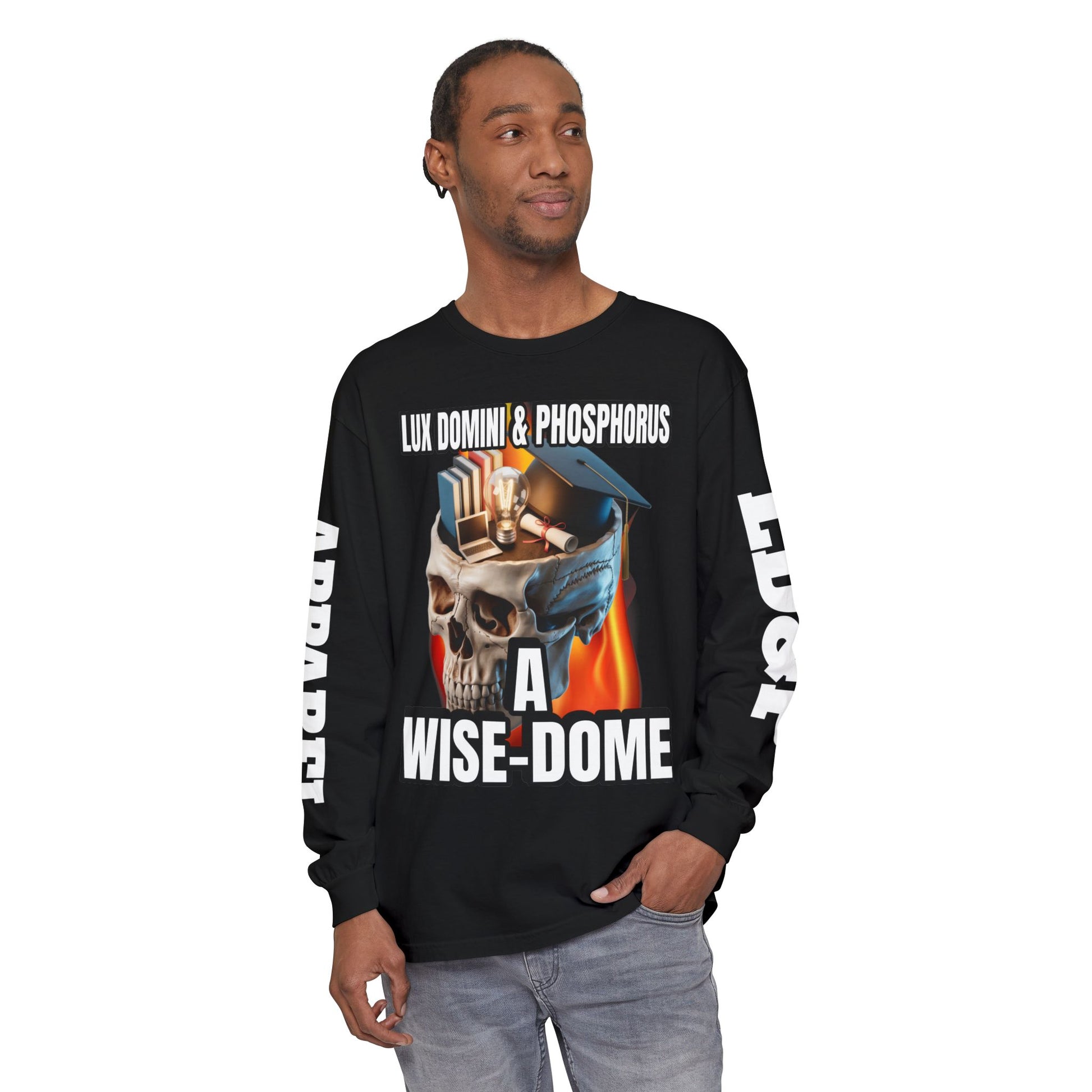 'A Wise-Dome' LD&P APPAREL Long Sleeve Tee