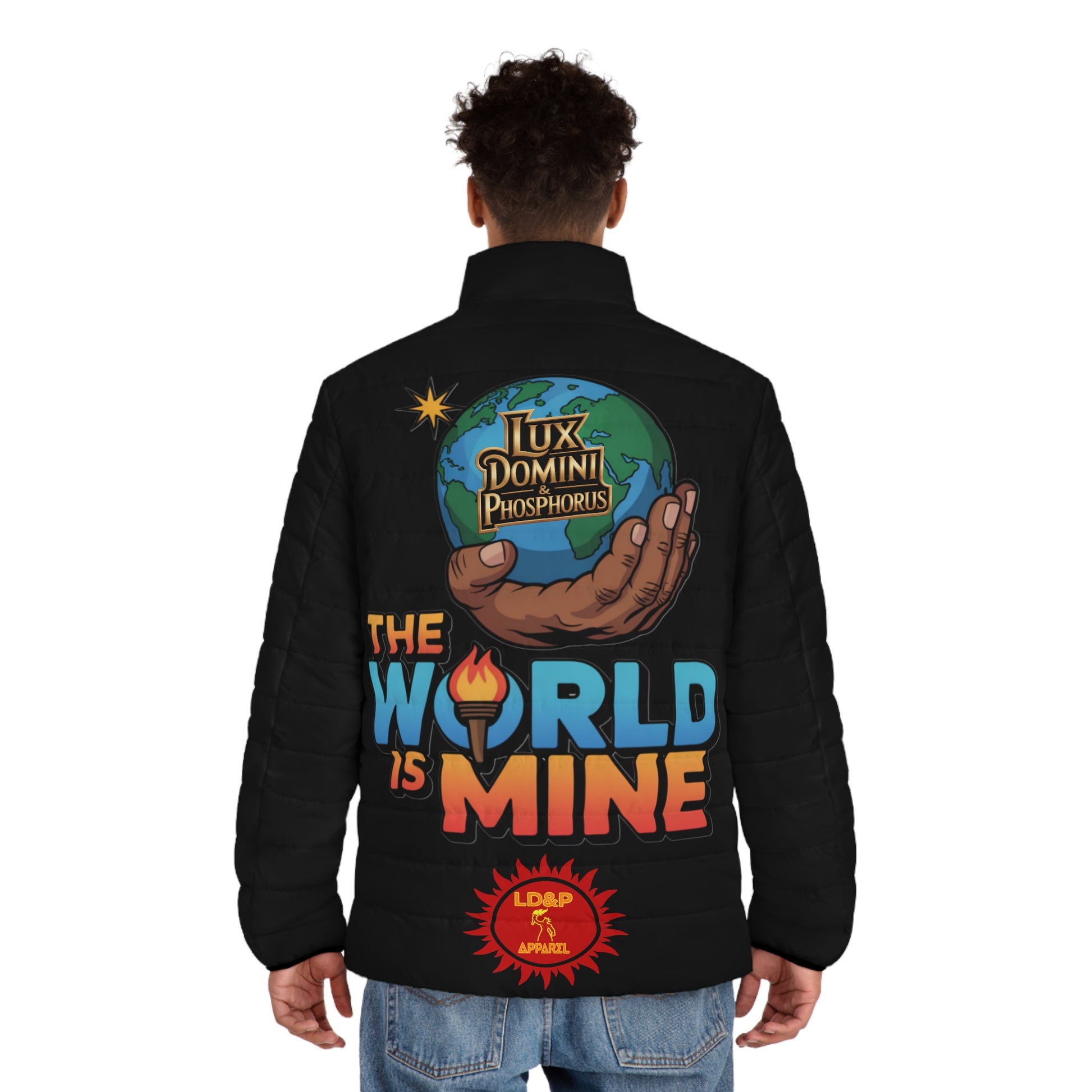 Puffer Jacket - The World Is Mine LD&P Apparel Design