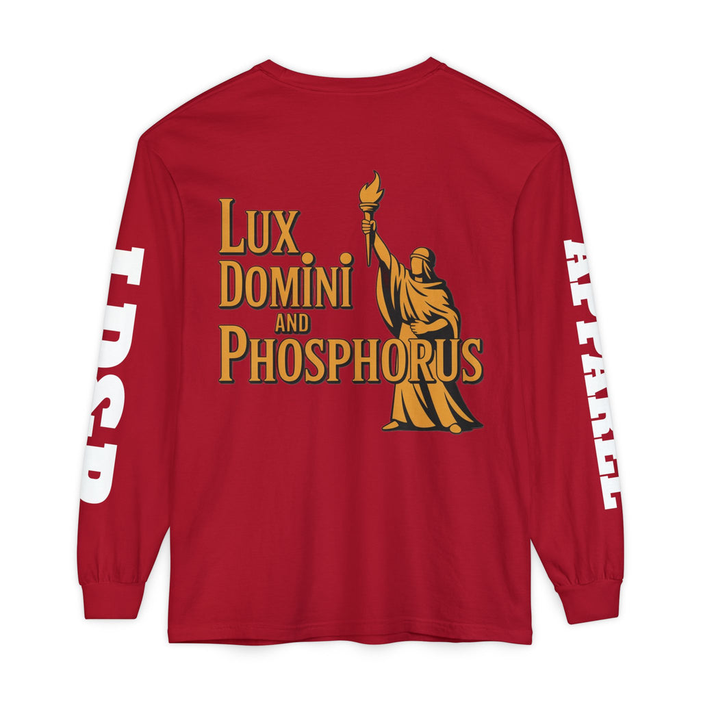 Long Sleeve T-Shirt Lux Domini and Phosphorus LD&P Apparel Design