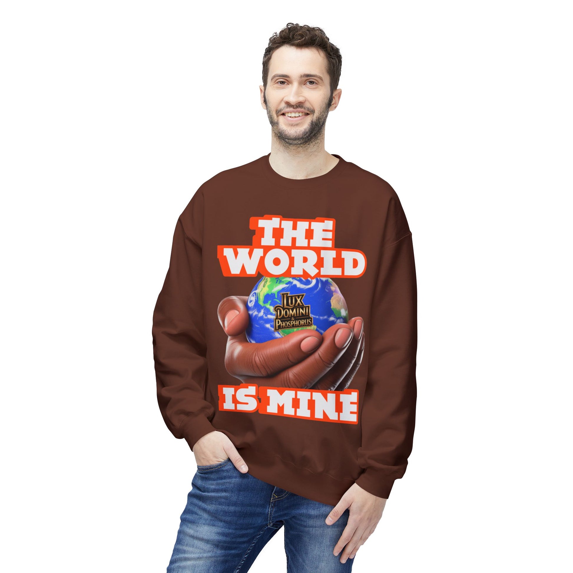 "The World Is Mine" Crewneck Sweatshirt
