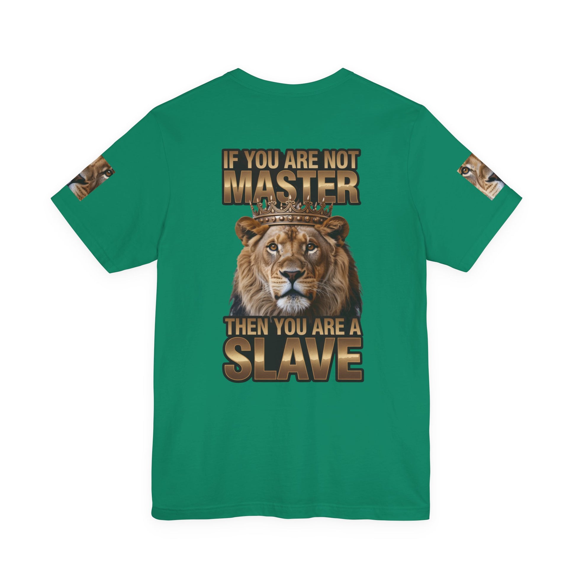 T-Shirt Master or slave LD&amp;P APPAREL Design Unisex Jersey Short Sleeve Tee