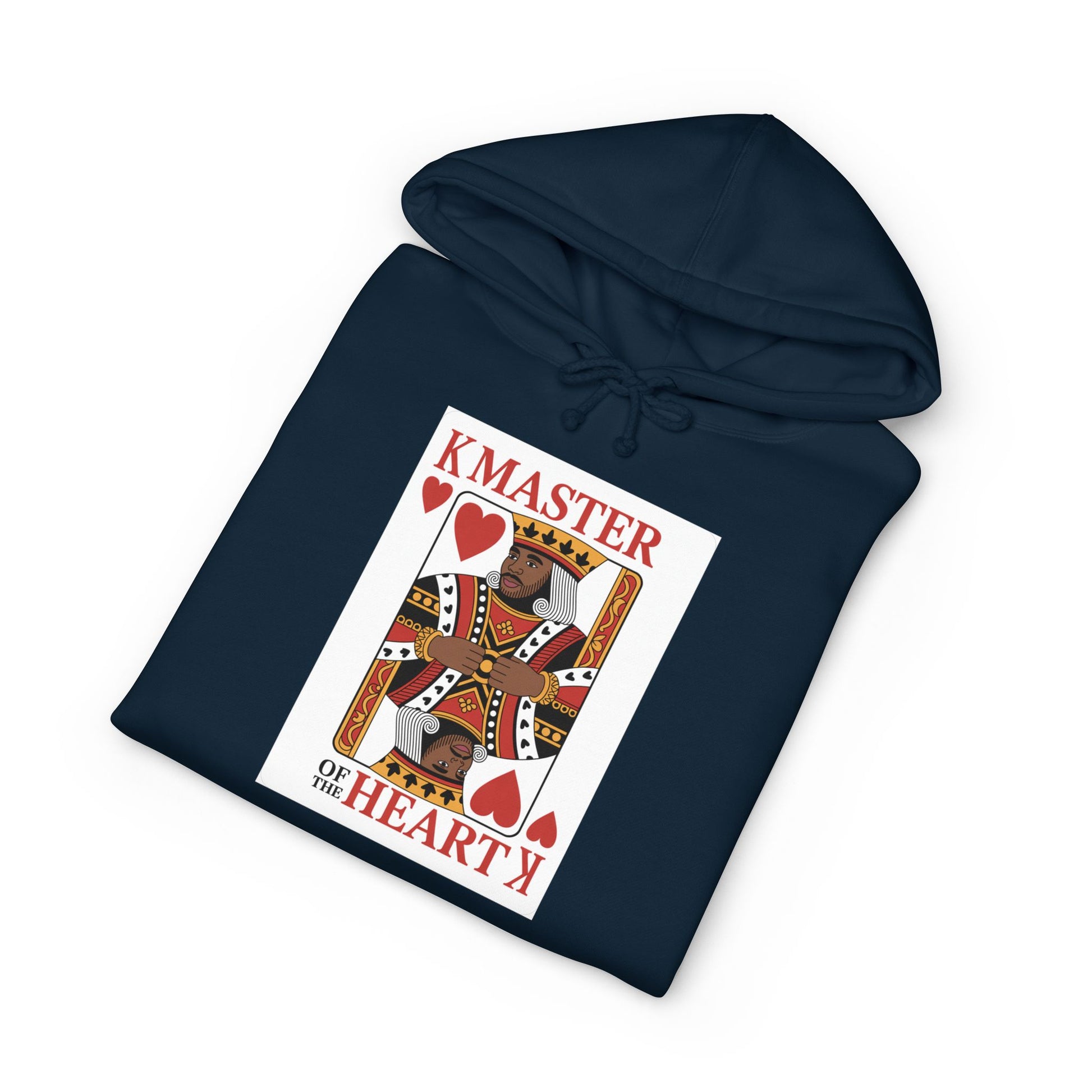 King Of Hearts  Heavyweight Hooded Sweatshirt