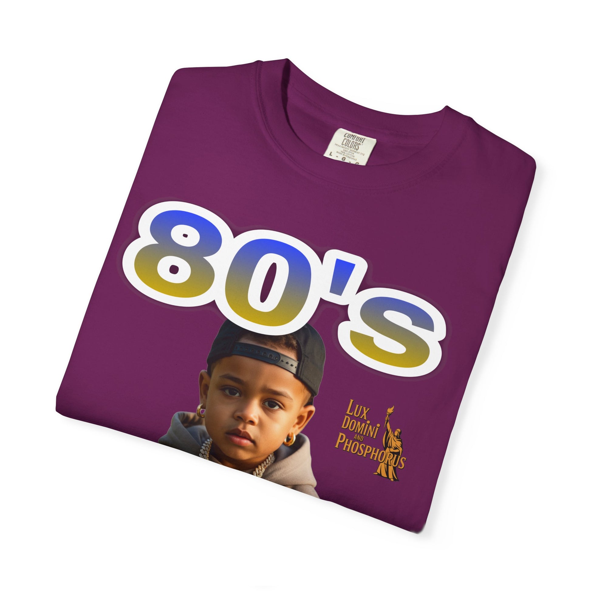 80s Baby Unisex Garment-Dyed T-shirt - LD&P APPAREL