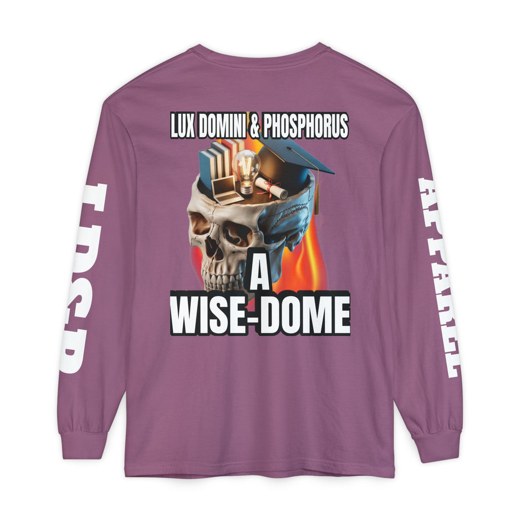 'A Wise-Dome' LD&P APPAREL Long Sleeve Tee