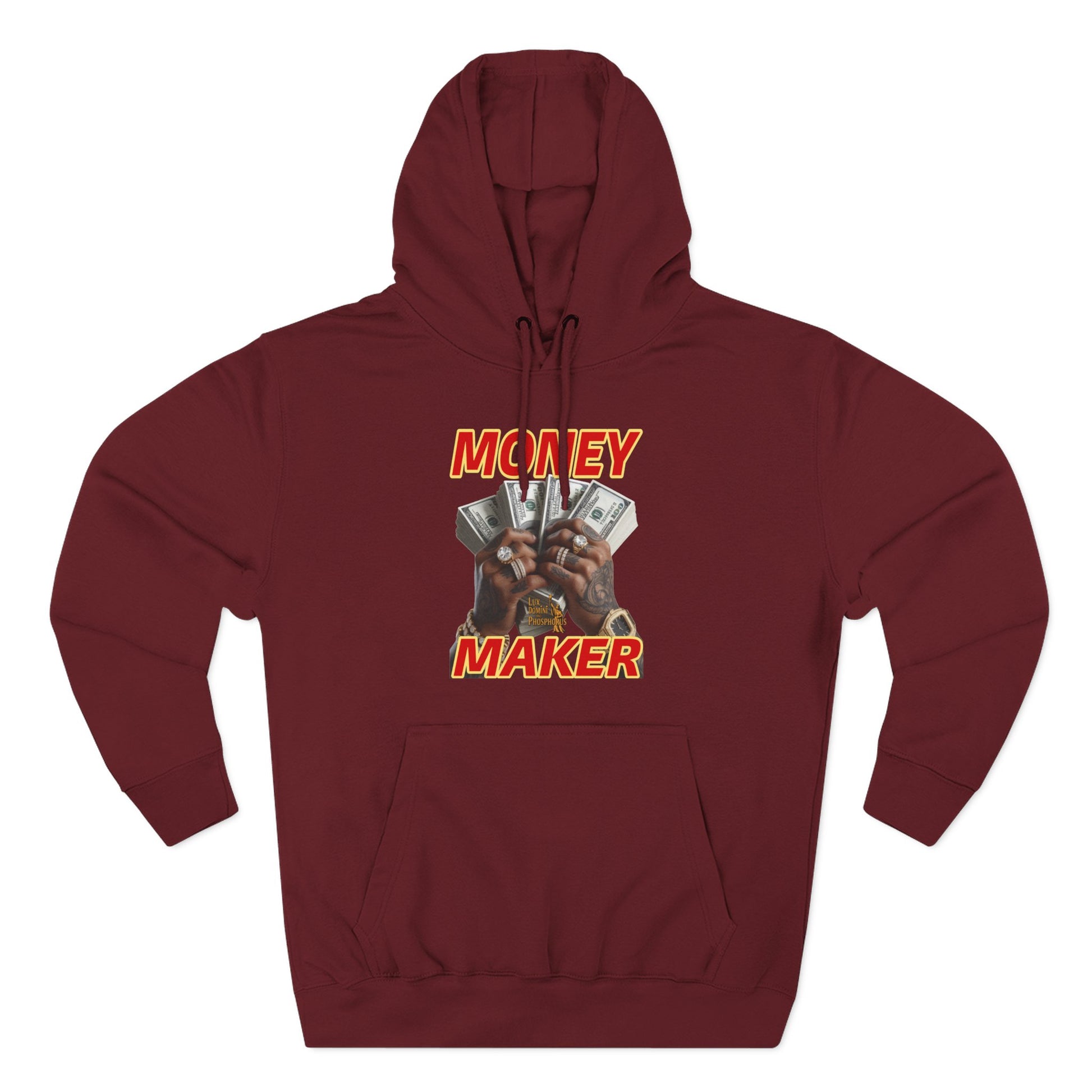 Fleece Hoodie - Money Maker Design