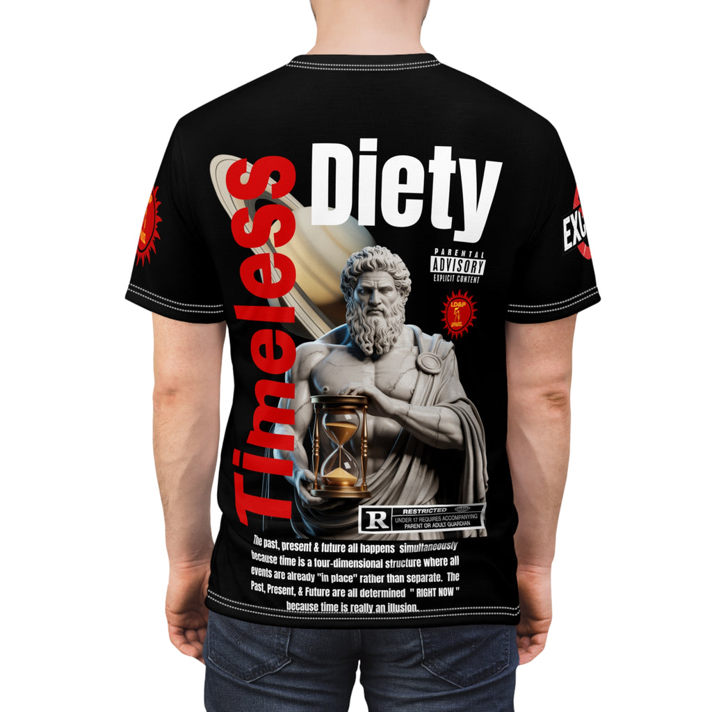 Timeless Diety Graphic Tee LD&P APPAREL Black