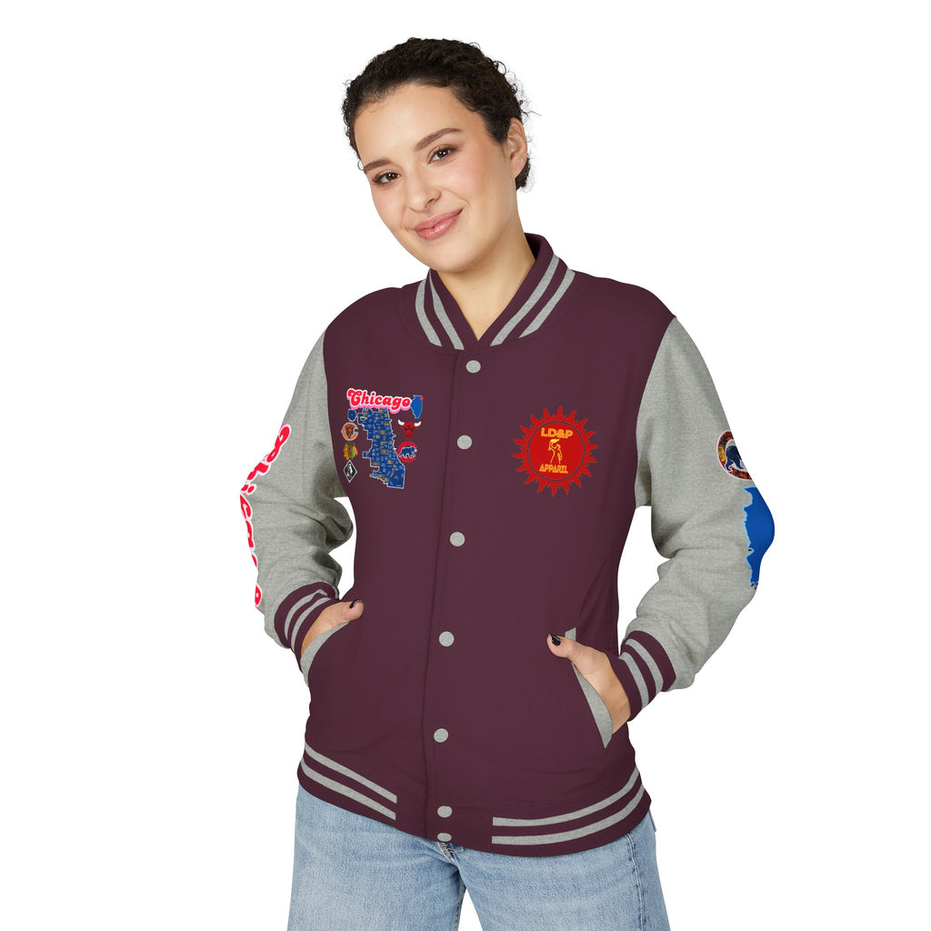 Letterman Jacket Chicago Design