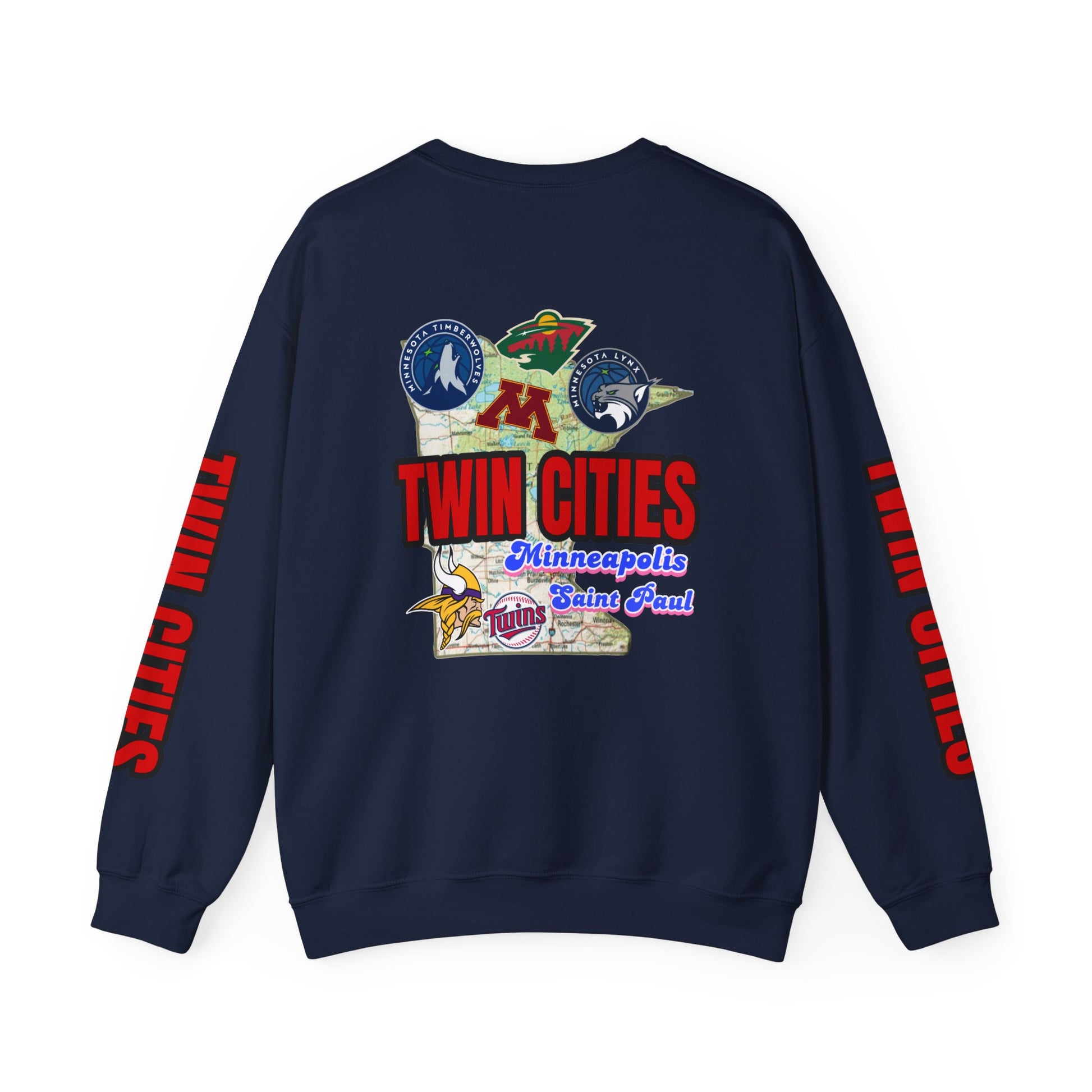 Crewneck Sweatshirt TWIN CITIES Urban Design