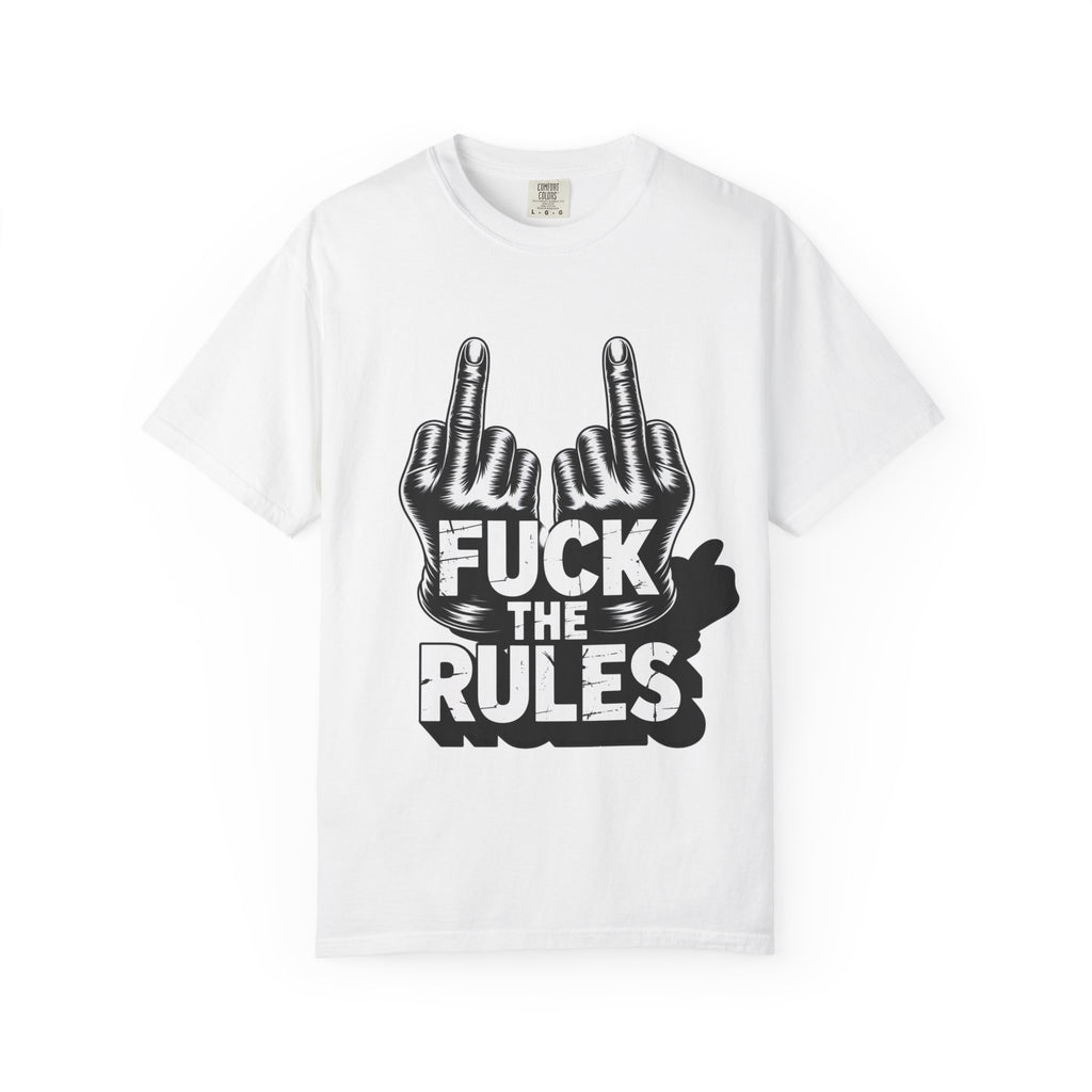 Trust Nothing Unisex T-shirt - Skip The Rules Typography Tee