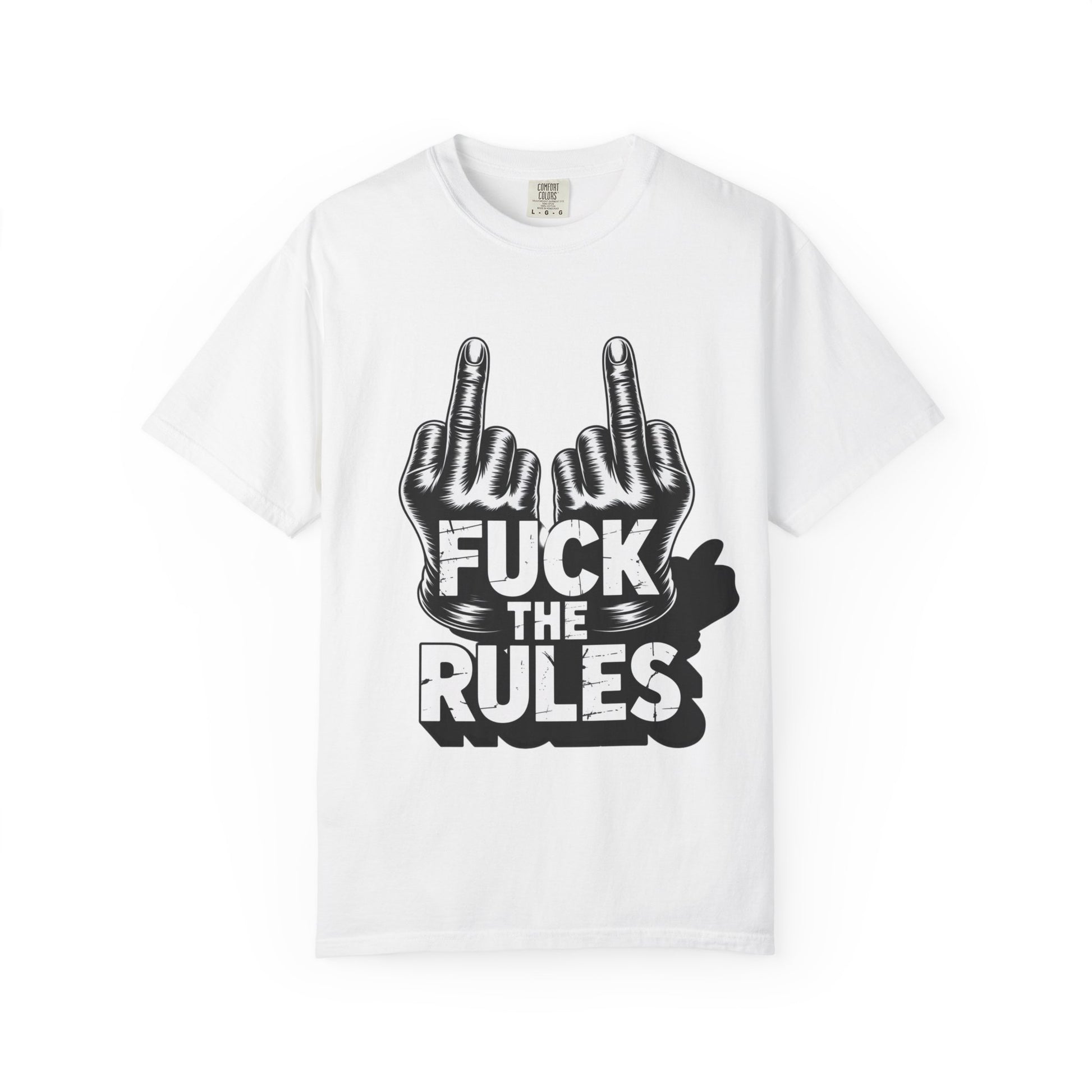 Trust Nothing Unisex T-shirt - Skip The Rules Typography Tee