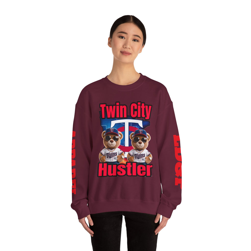 Crewneck Sweatshirt Twin City Hustler LD&P Apparel Design