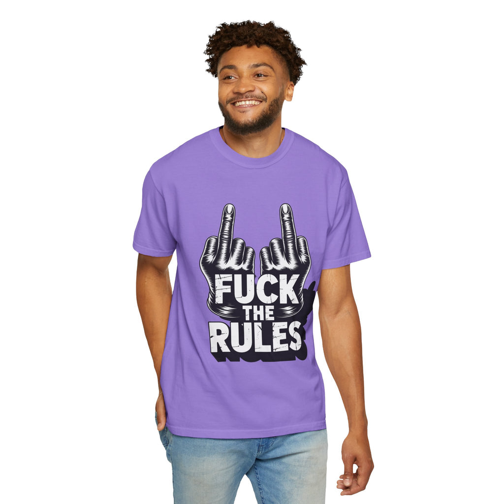 Trust Nothing Unisex T-shirt - Skip The Rules Typography Tee