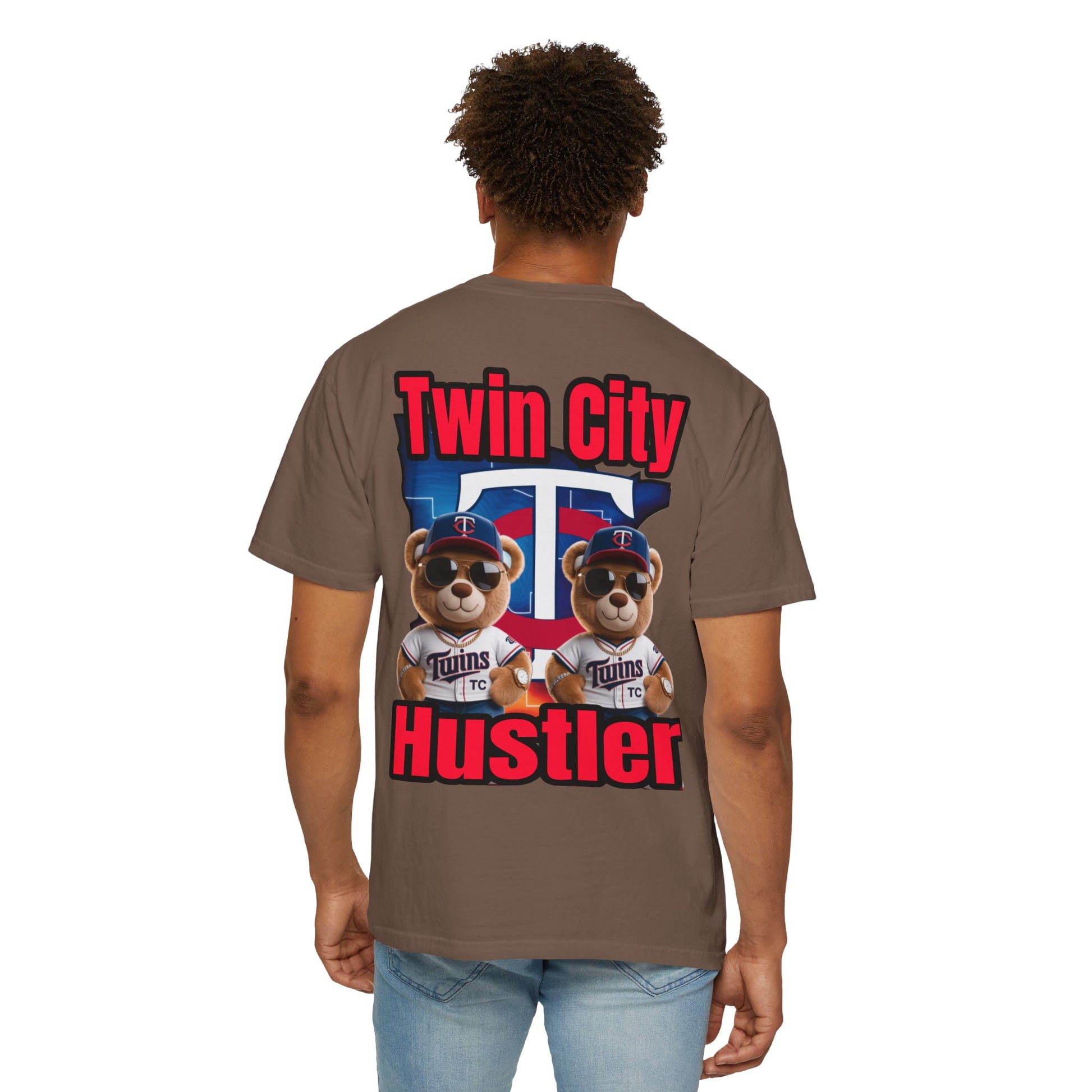 Hustler Garment-Dyed T-shirt - Twin City LD&P Apparel Design