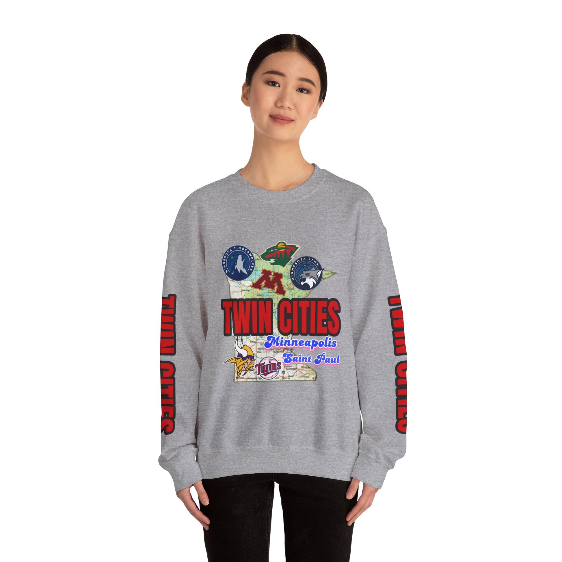 Crewneck Sweatshirt TWIN CITIES Urban Design