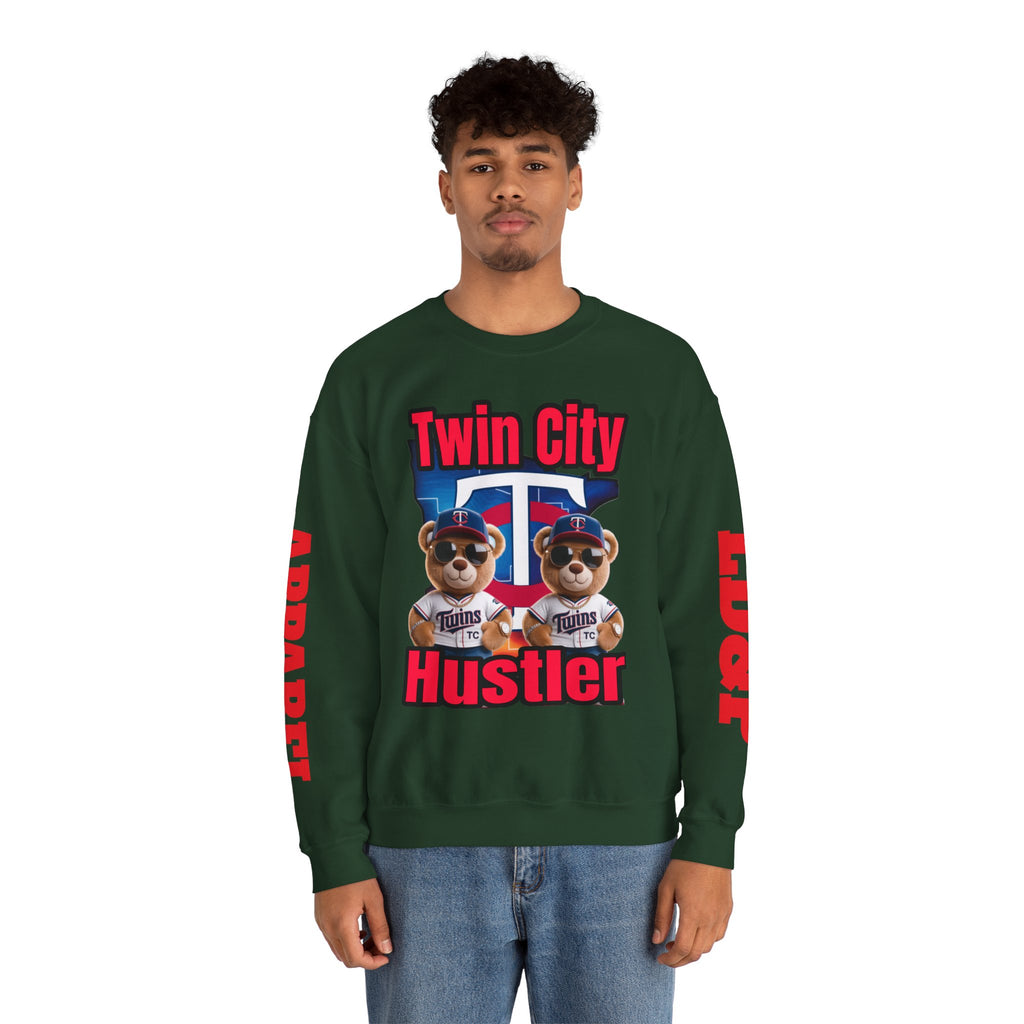 Crewneck Sweatshirt Twin City Hustler LD&P Apparel Design