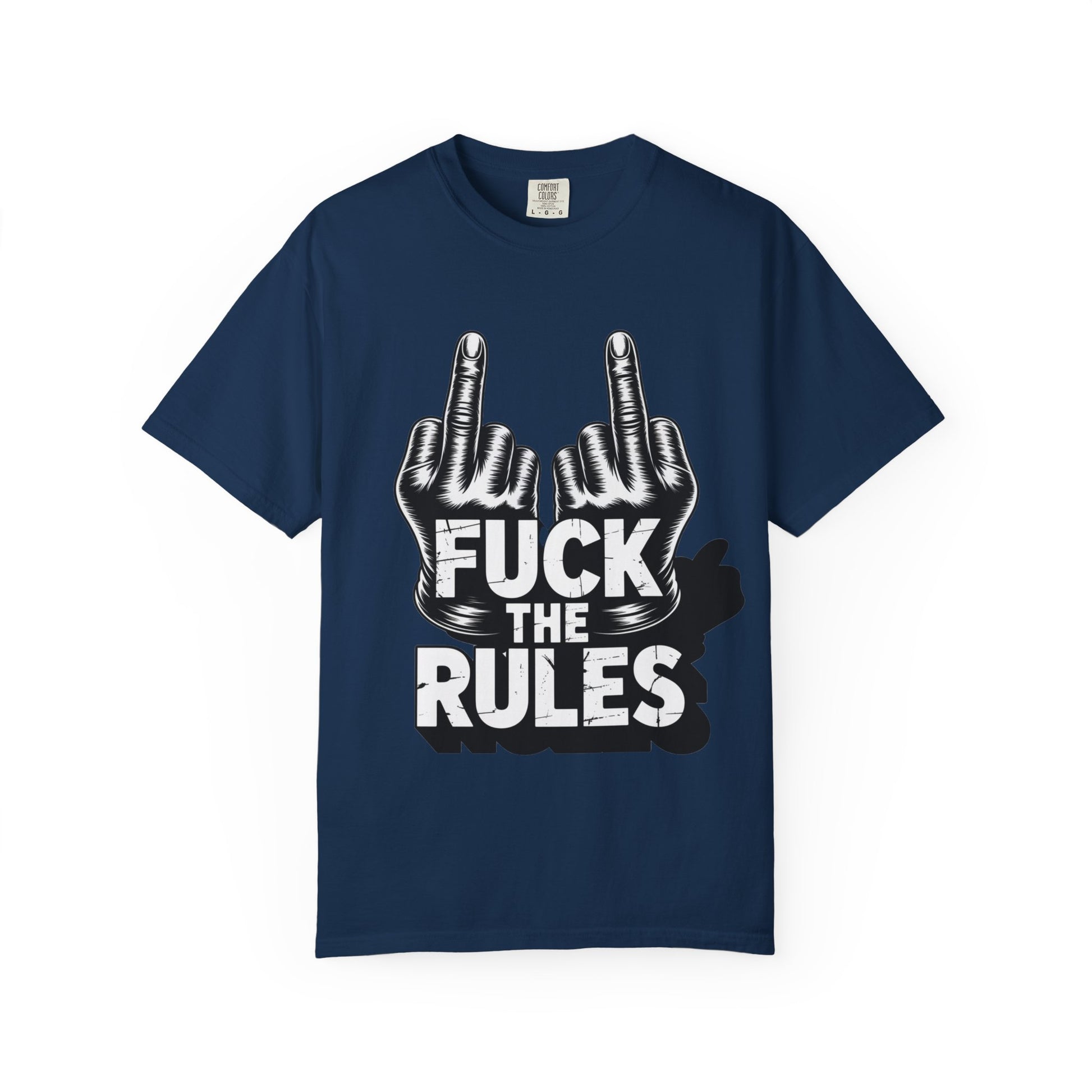 Trust Nothing Unisex T-shirt - Skip The Rules Typography Tee