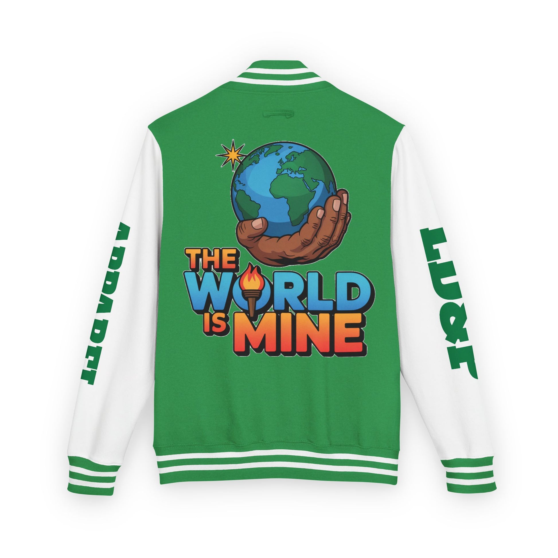Letterman Jacket - The World is Mine LD&P APPAREL Design