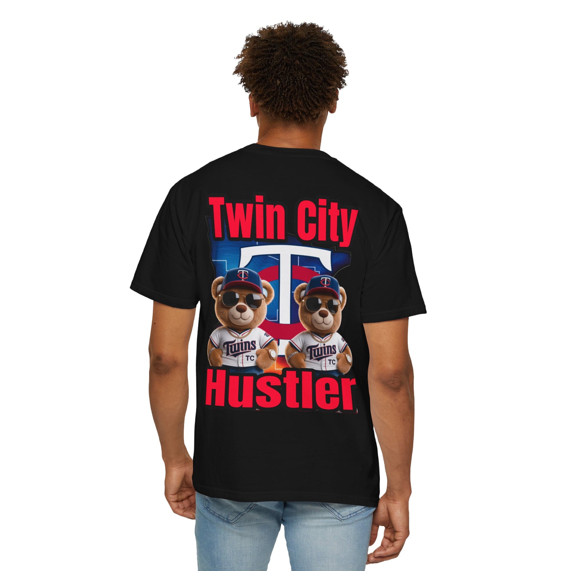 Hustler Garment-Dyed T-shirt - Twin City LD&P Apparel Design