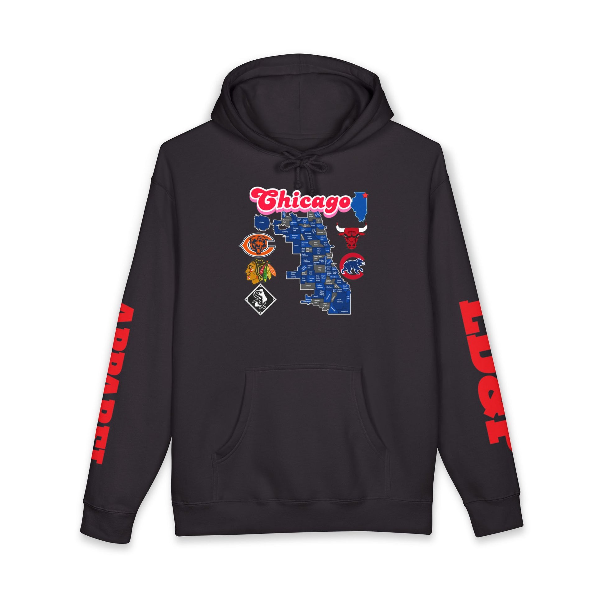 Chicago LD&amp;P Unisex Hoodie - Stylish Apparel Design