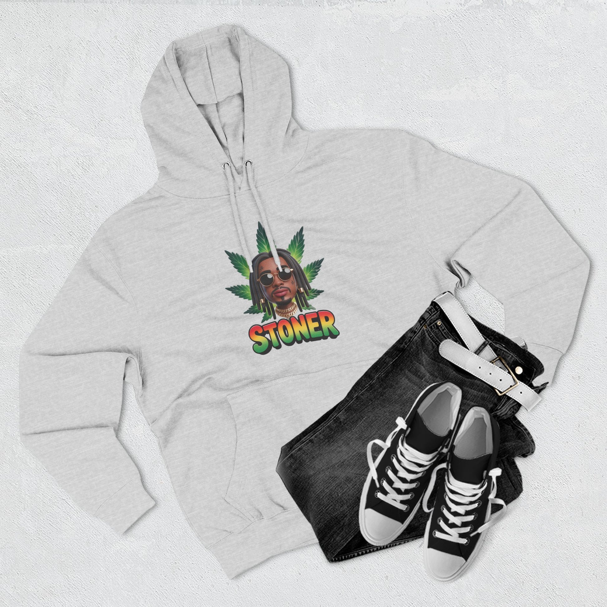 Fleece Hoodie - Stoner Vibes