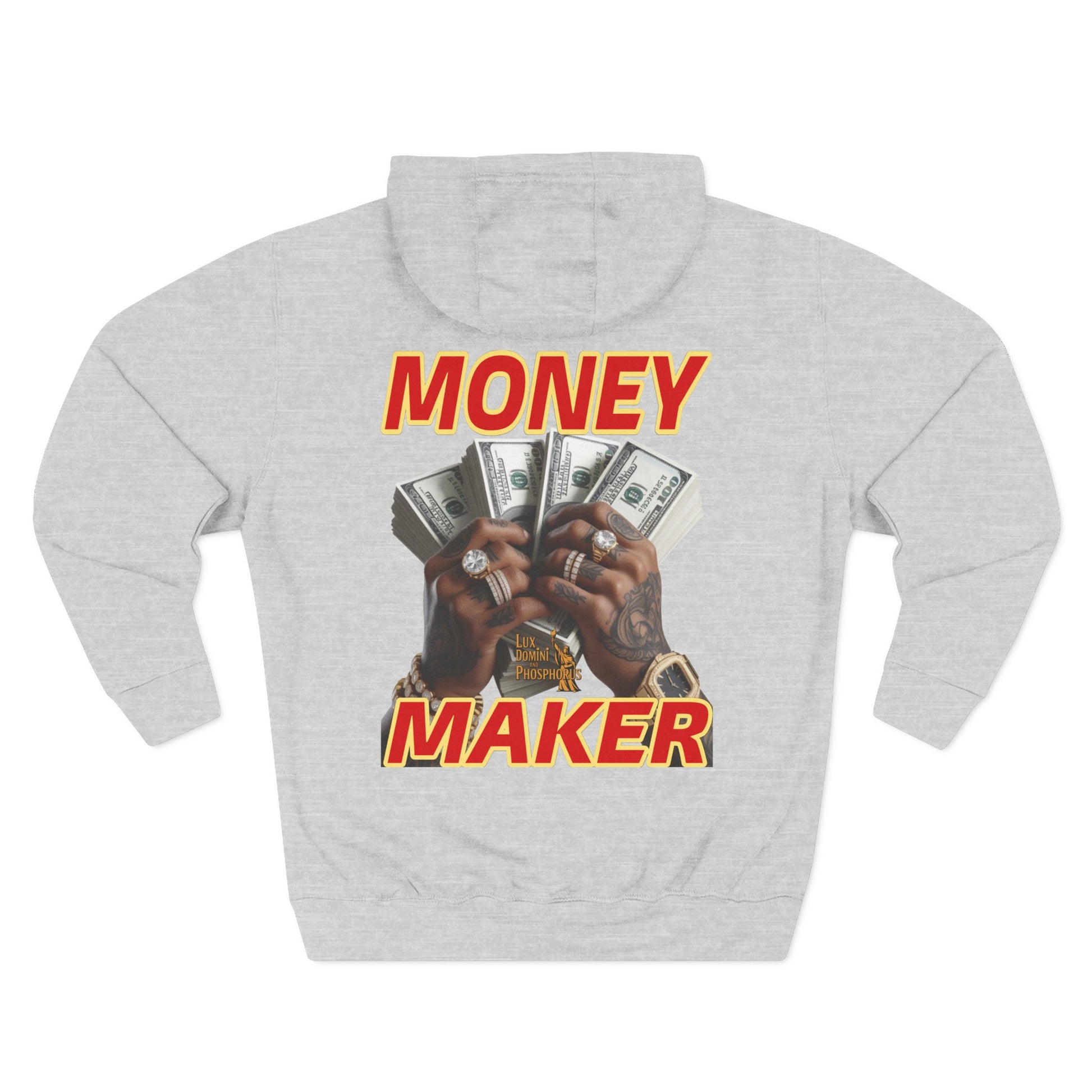 Fleece Hoodie - Money Maker Design