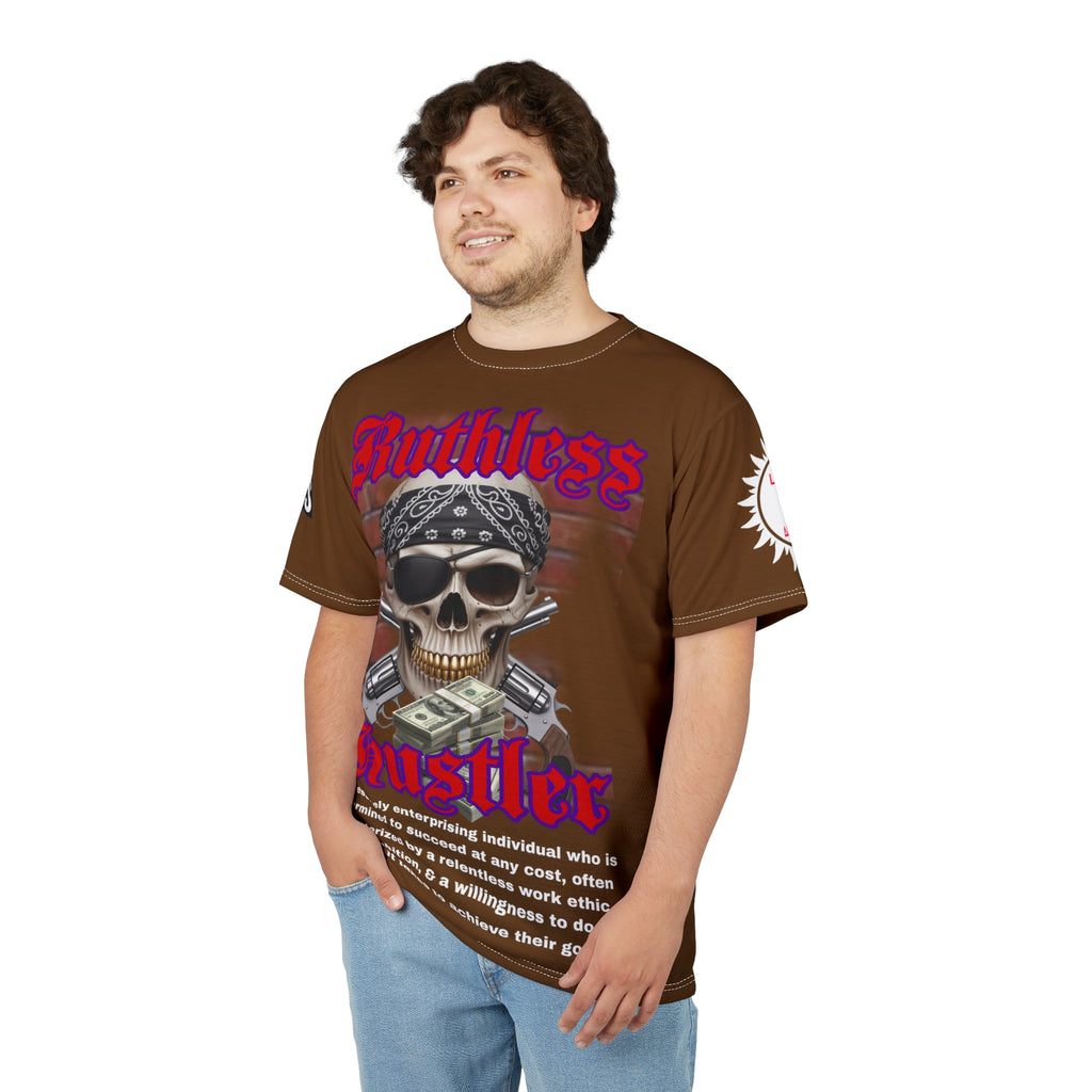 Ruthless Hustler Tee LD&P APPAREL Brown