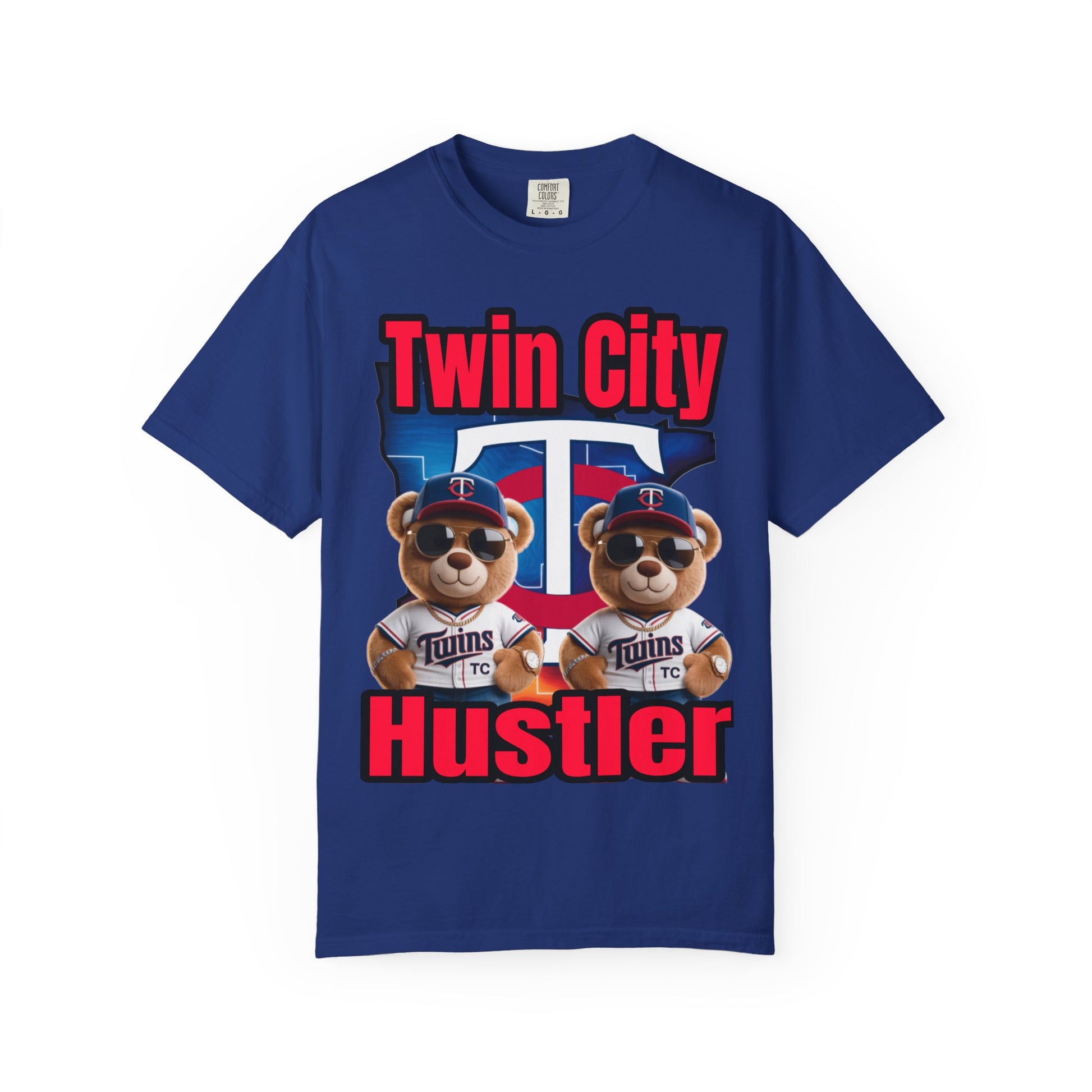 Hustler Garment-Dyed T-shirt - Twin City LD&P Apparel Design