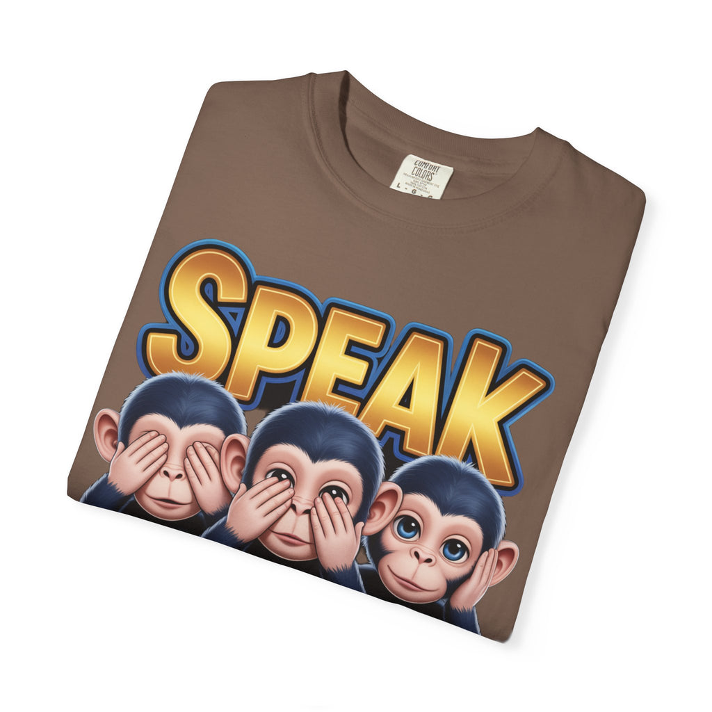 Graphic T-Shirt Speak See Hear No Evil design #2