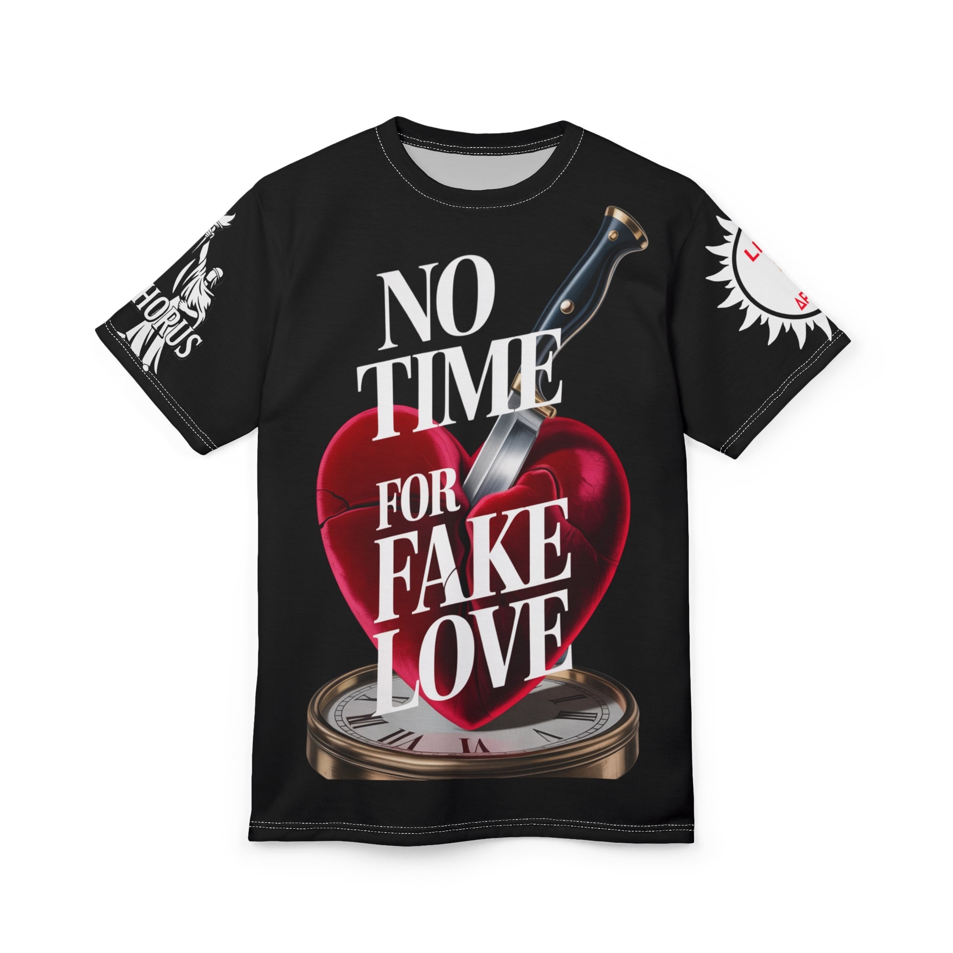 Fake Love Unisex Tee - Lux Domini and Phosphorus LD&P Apparel Design