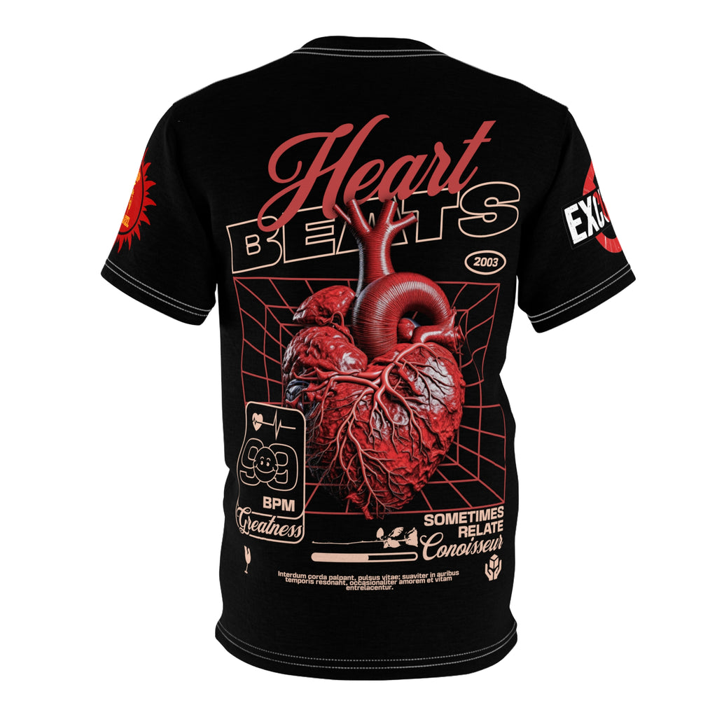 Heart Beats LD&P Apparel Design Graphic Tee