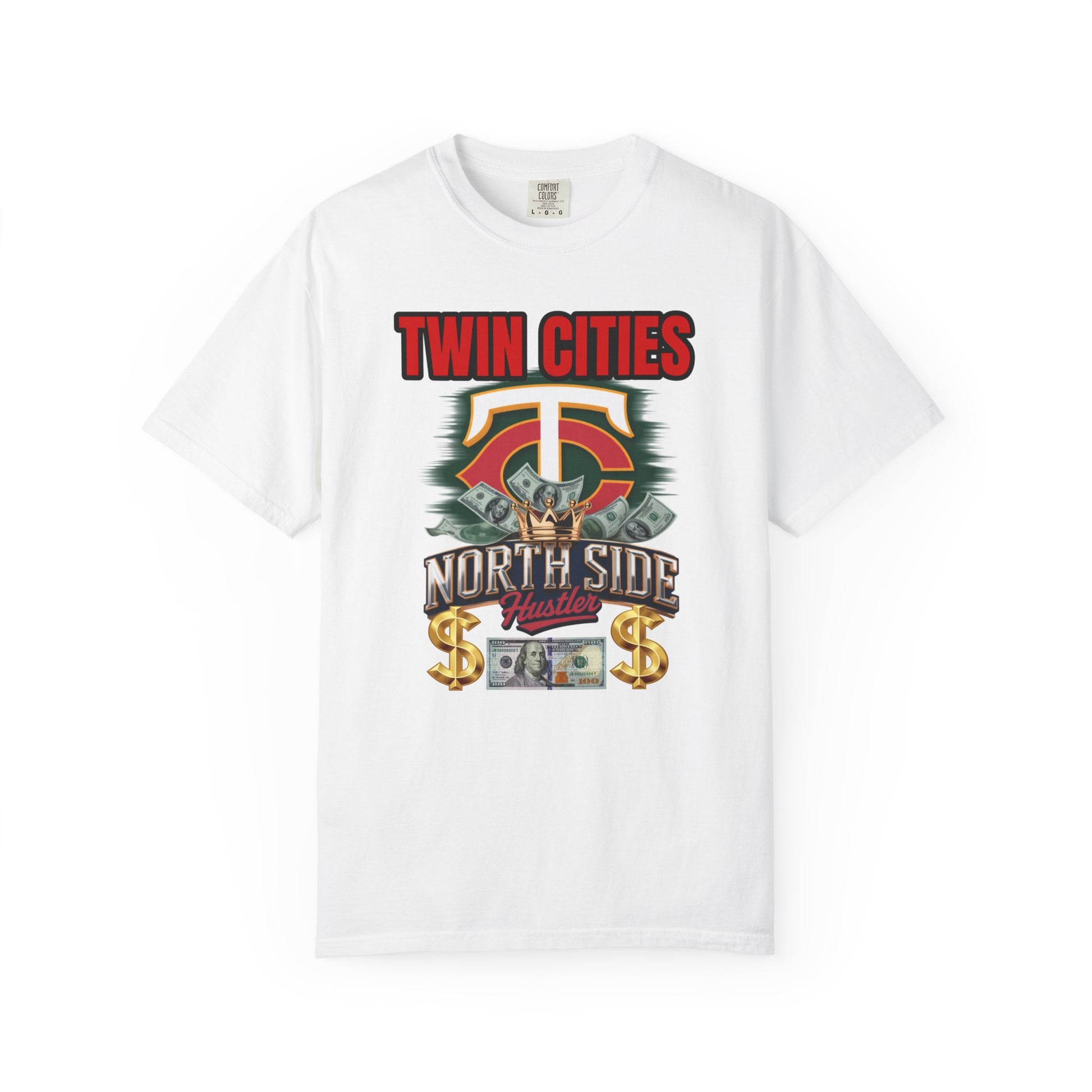 Garment-Dyed T-shirt - TC Northside HUSTLER