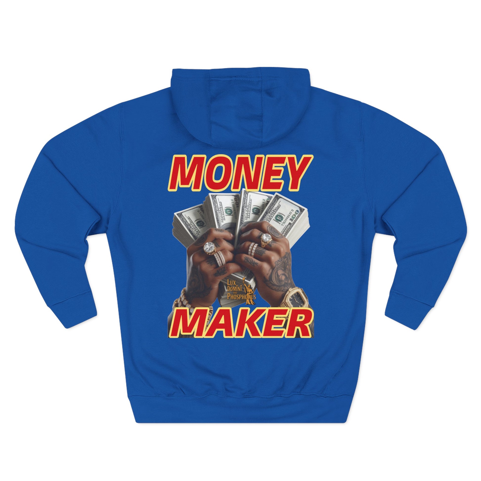 Fleece Hoodie - Money Maker Design