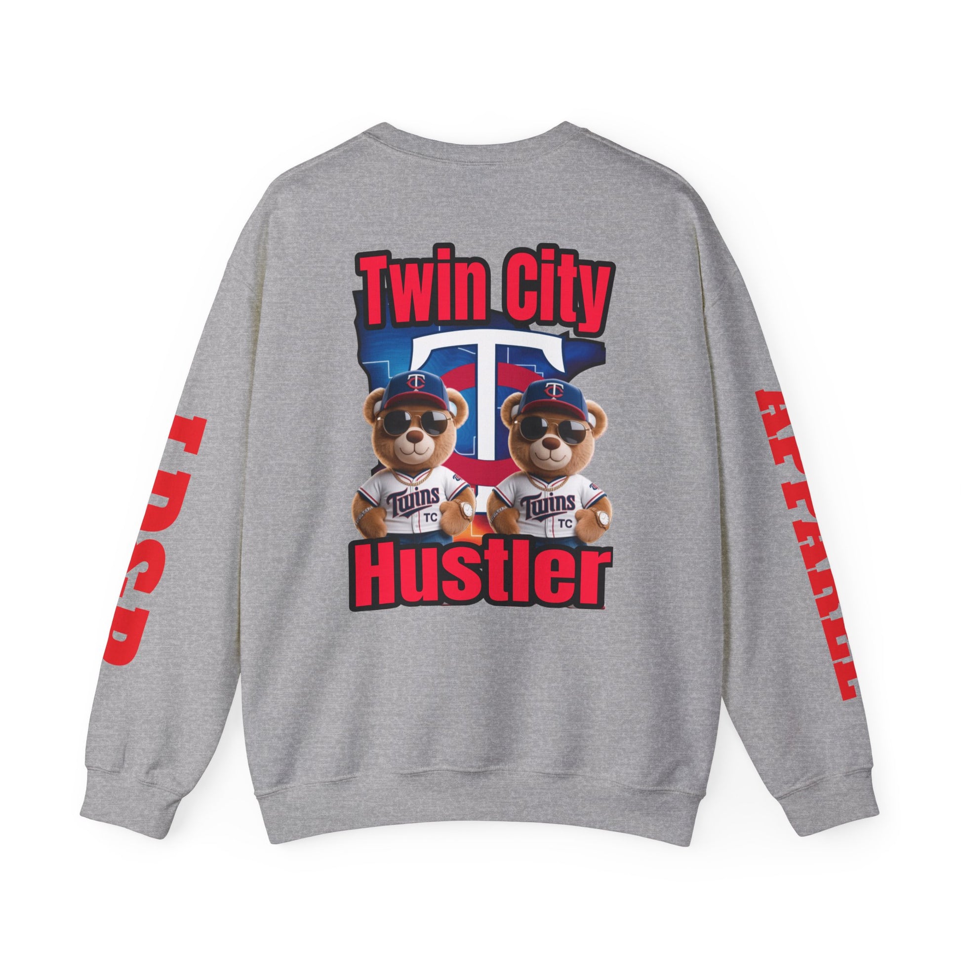 Crewneck Sweatshirt Twin City Hustler LD&P Apparel Design