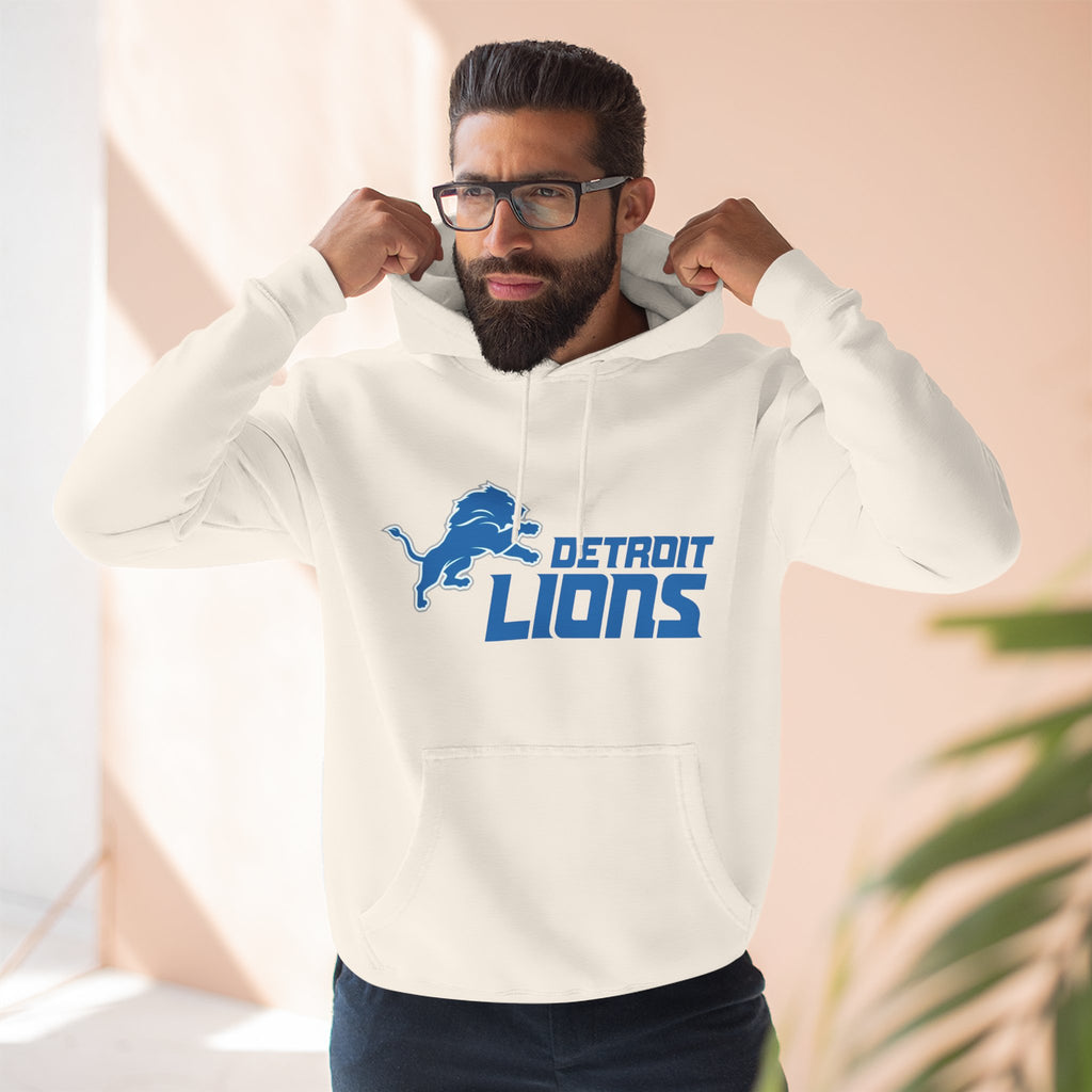 Fleece Hoodie NFL Team DET Design