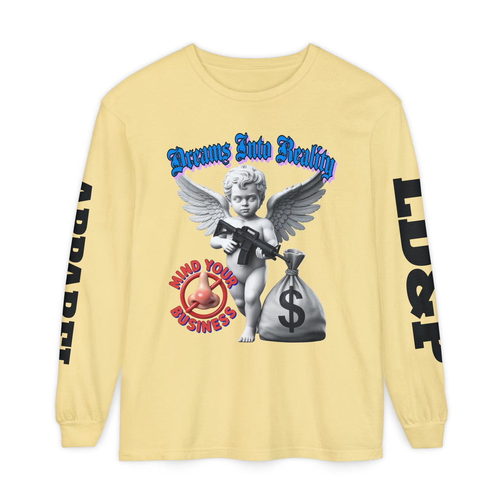 Garment-Dyed Long Sleeve T-Shirt Dreams Into Reality