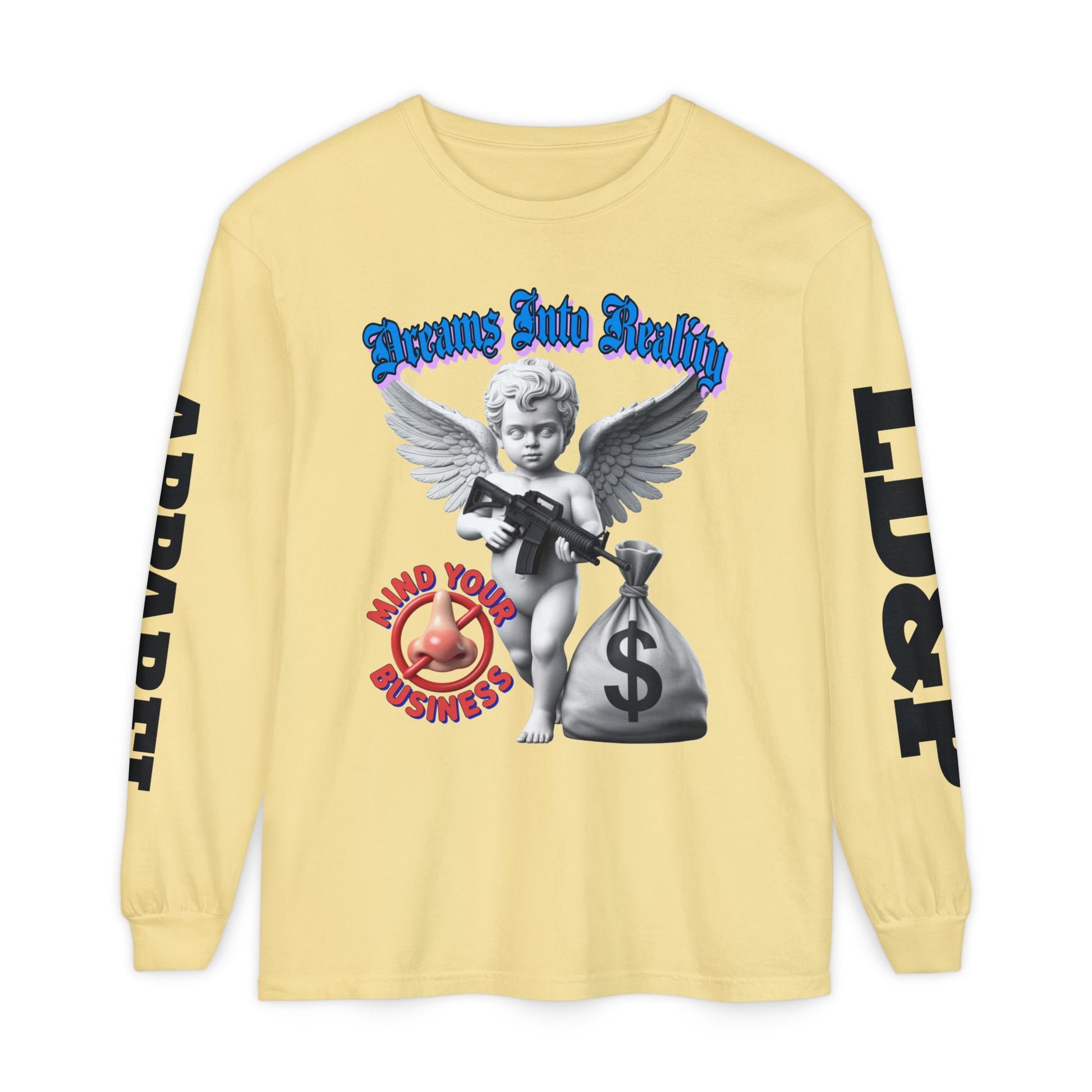 Garment-Dyed Long Sleeve T-Shirt Dreams Into Reality