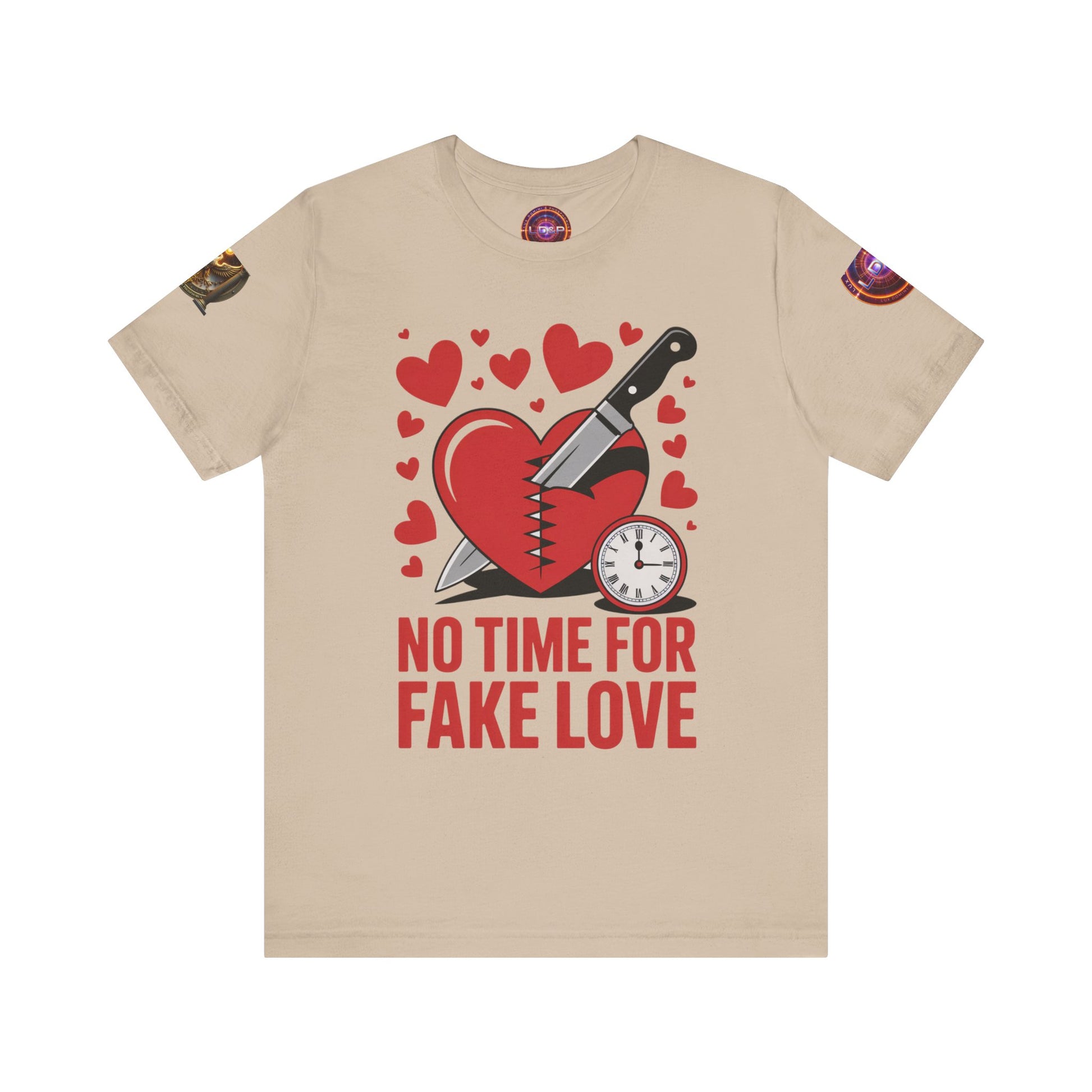 Short Sleeve Tee - No Fake Love Design