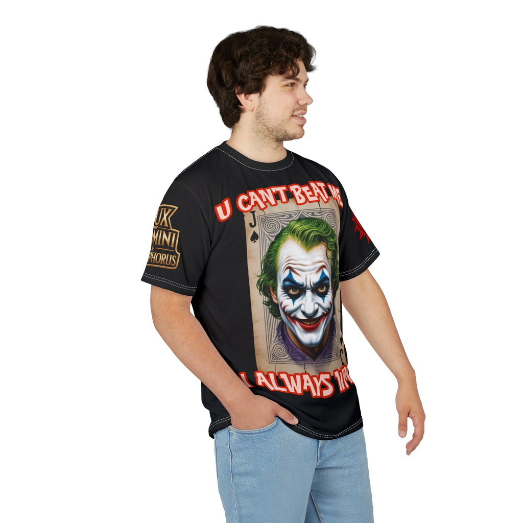 LD&P APPAREL "U Can't Beat Me I Always Win" Graphic Tee Shirt black
