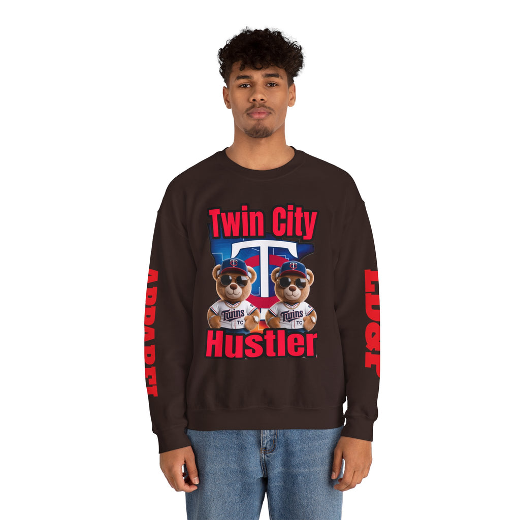 Crewneck Sweatshirt Twin City Hustler LD&P Apparel Design