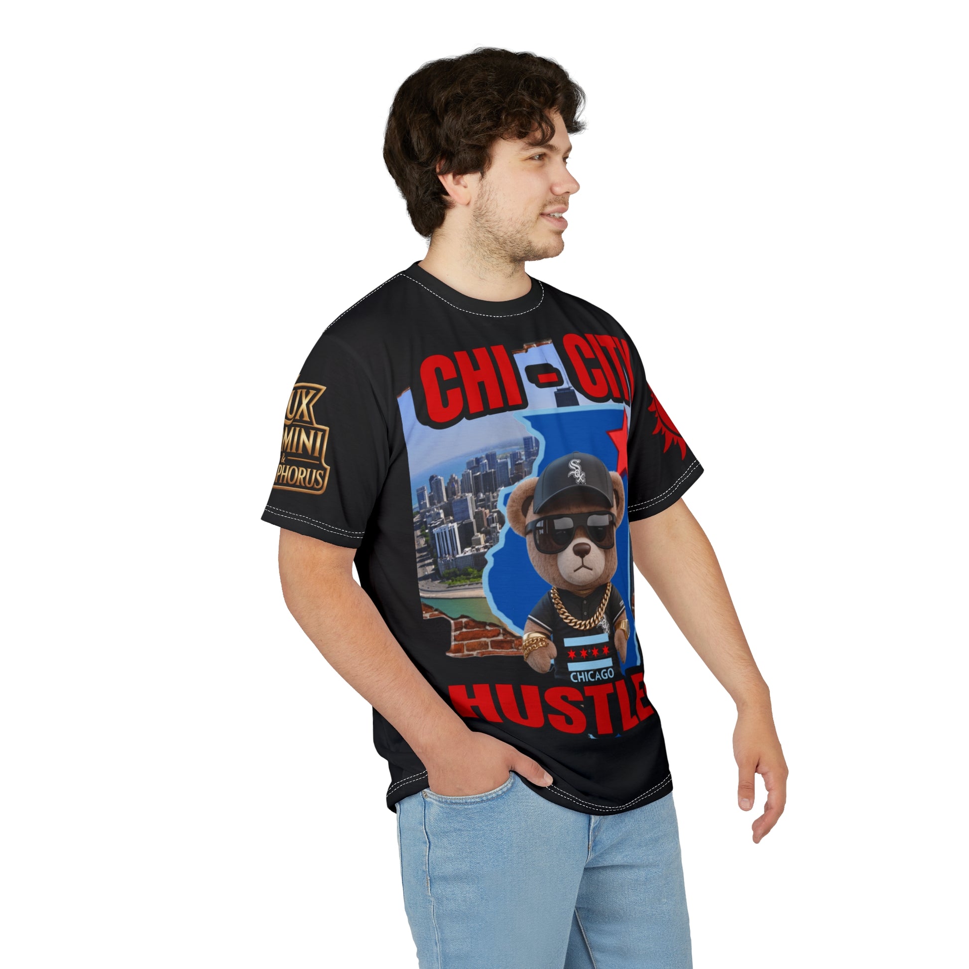 Chi-City Hustler Cut & Sew Tee — LD&P Apparel