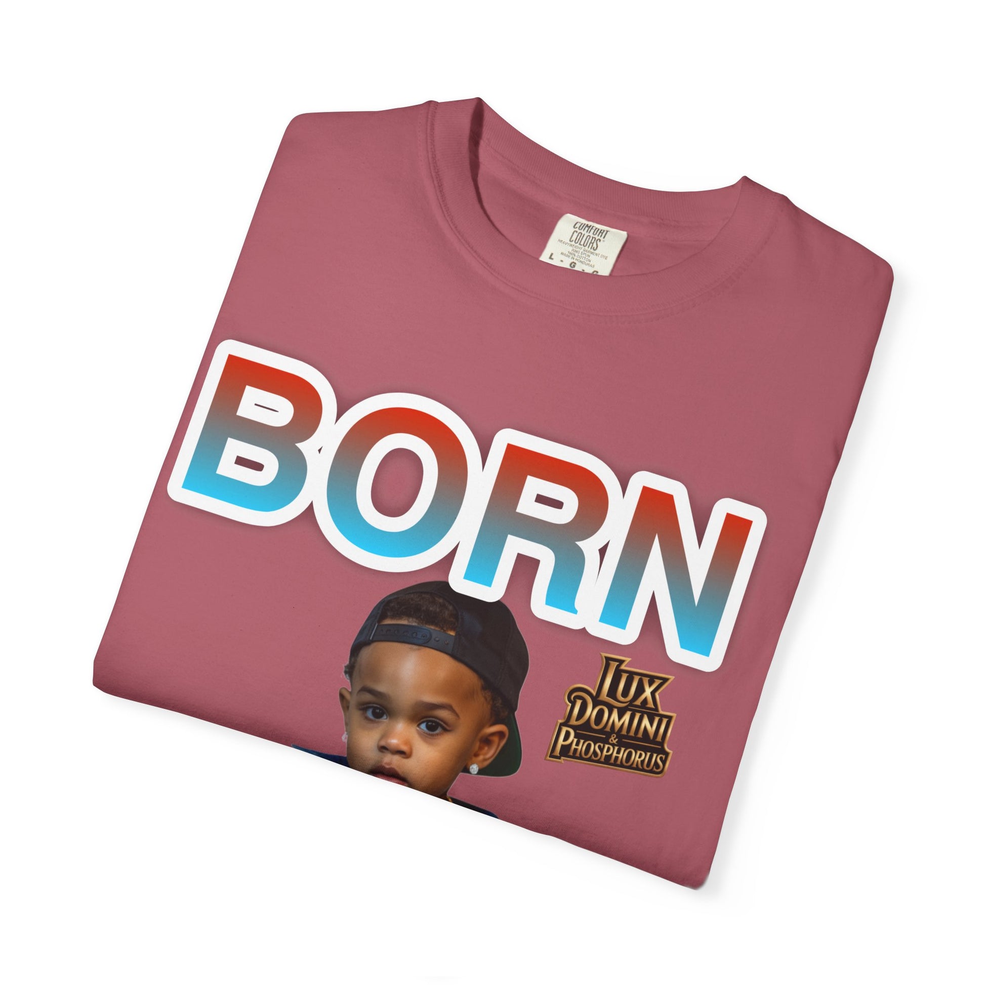 Garment-Dyed T-shirt BORN HUSTLER LD&P APPAREL