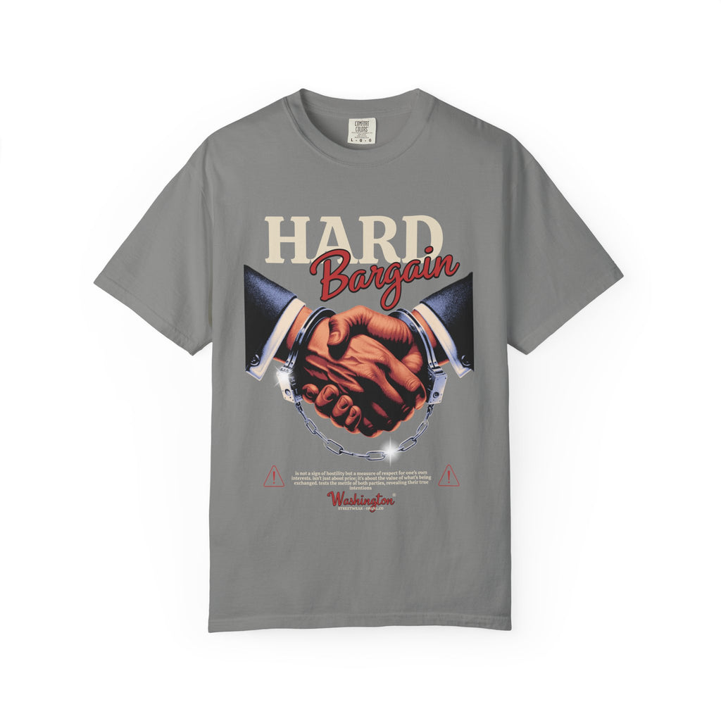 Garment-Dyed T-shirt Hard Bargain Graphic Tee