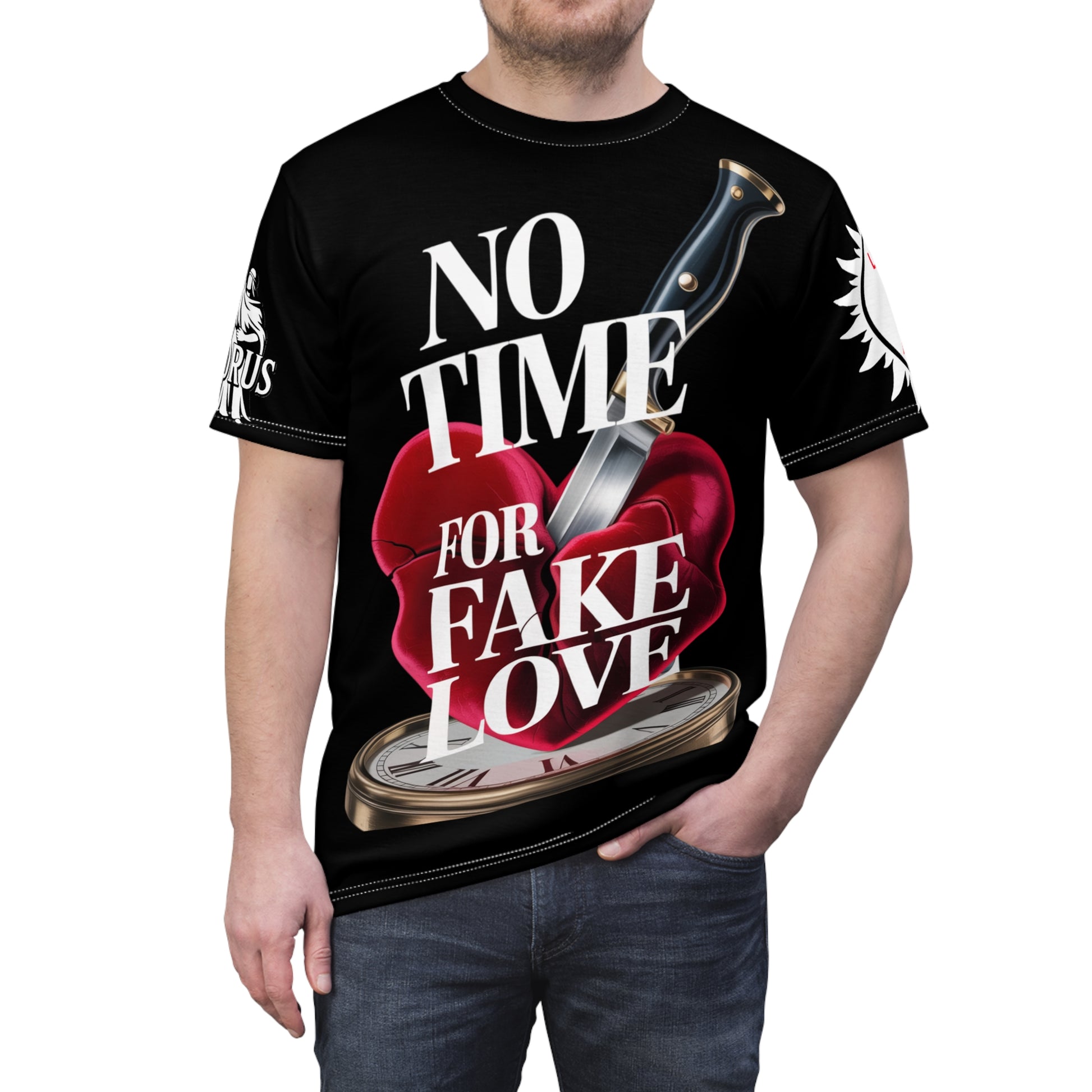 Fake Love Unisex Tee - Lux Domini and Phosphorus LD&P Apparel Design