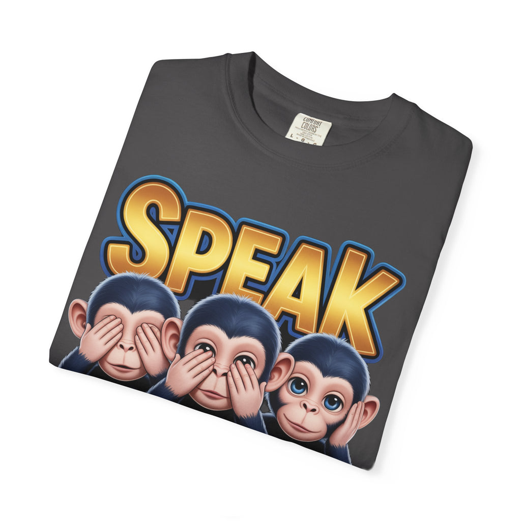 Graphic T-Shirt Speak See Hear No Evil design #2