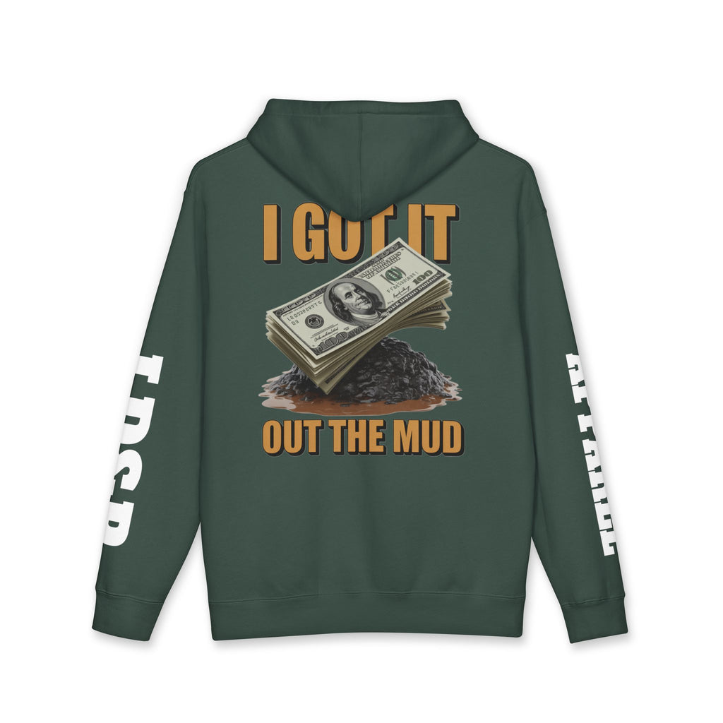 I Got It Out The Mud Hoodie — Money Stack Graphic Hoodie