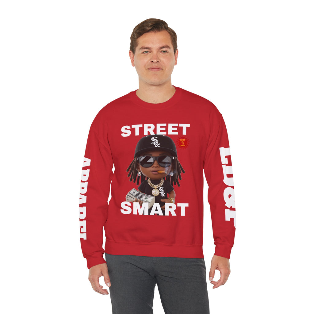 Street Smart Crewneck Sweatshirt - Urban Casual Wear